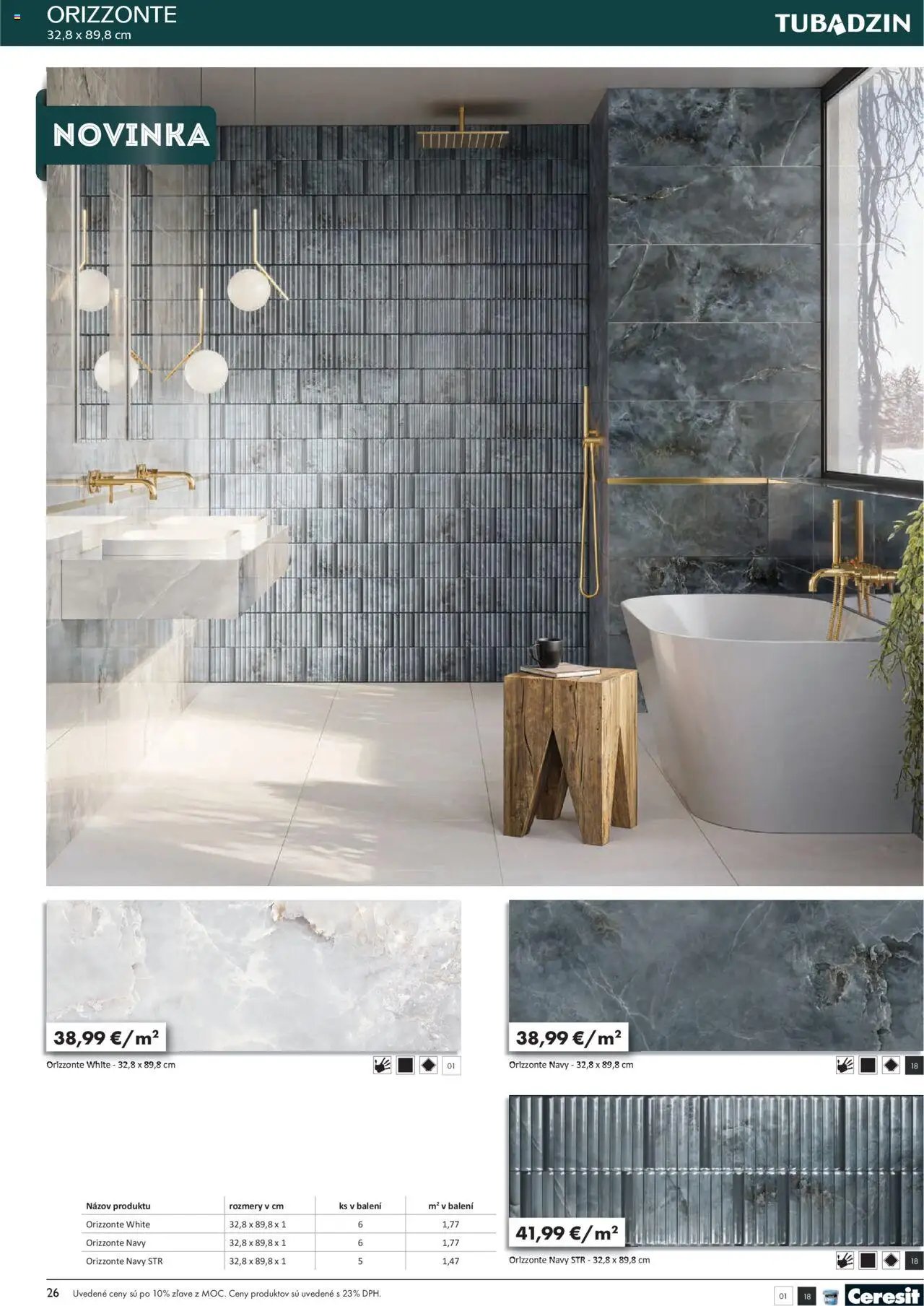 Ingema katalóg Tubadzin 2025 (2025-04-18 - 2025-12-31) | 28