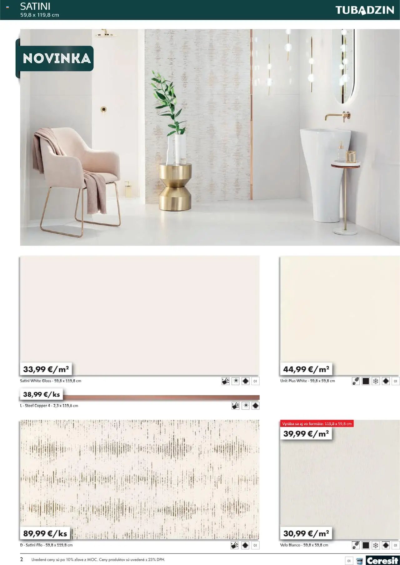 Ingema katalóg Tubadzin 2025 (2025-04-18 - 2025-12-31) | 4