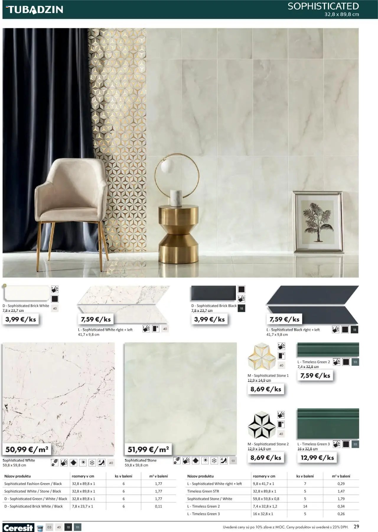 Ingema katalóg Tubadzin 2025 (2025-04-18 - 2025-12-31) | 31