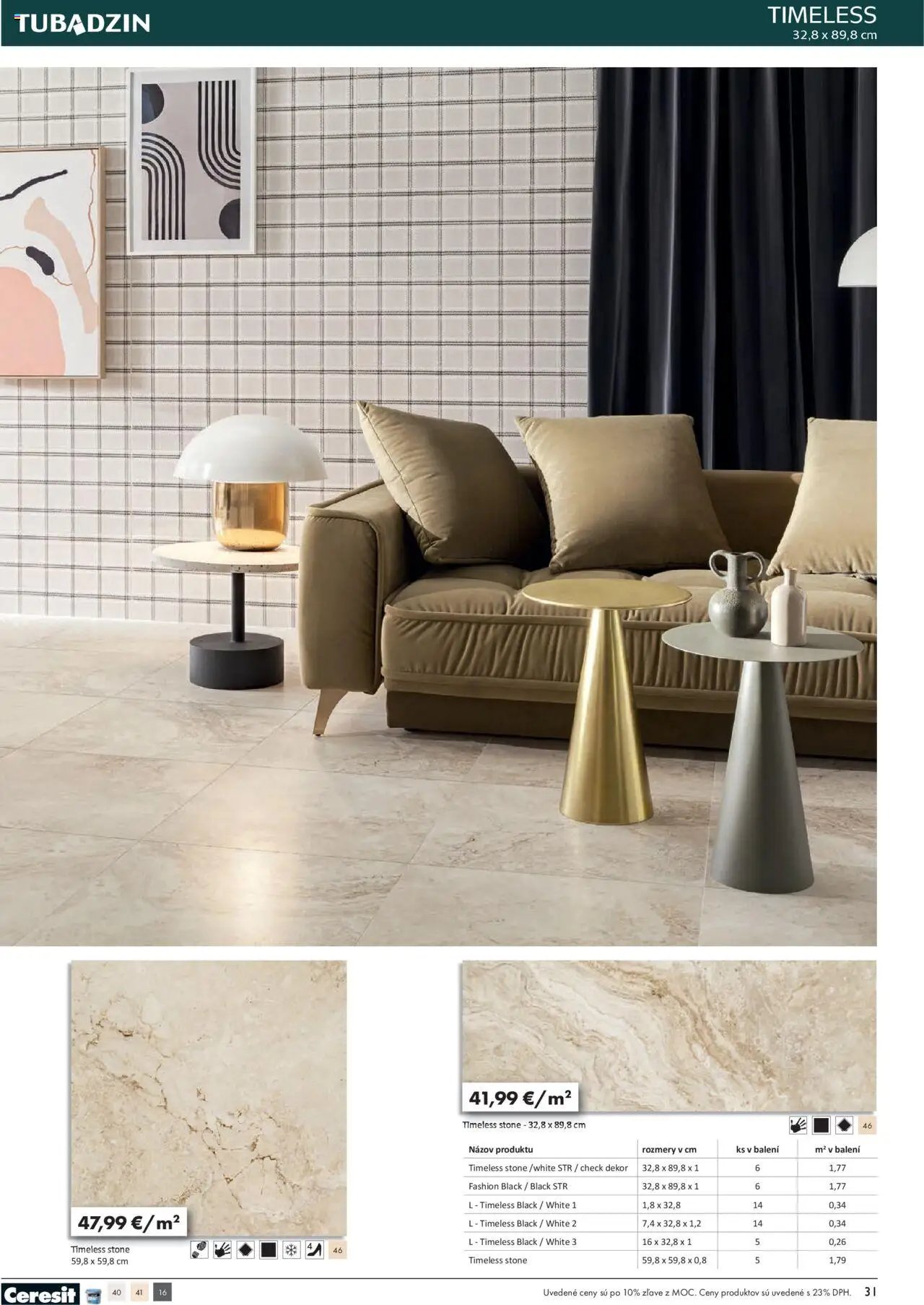 Ingema katalóg Tubadzin 2025 (2025-04-18 - 2025-12-31) | 33