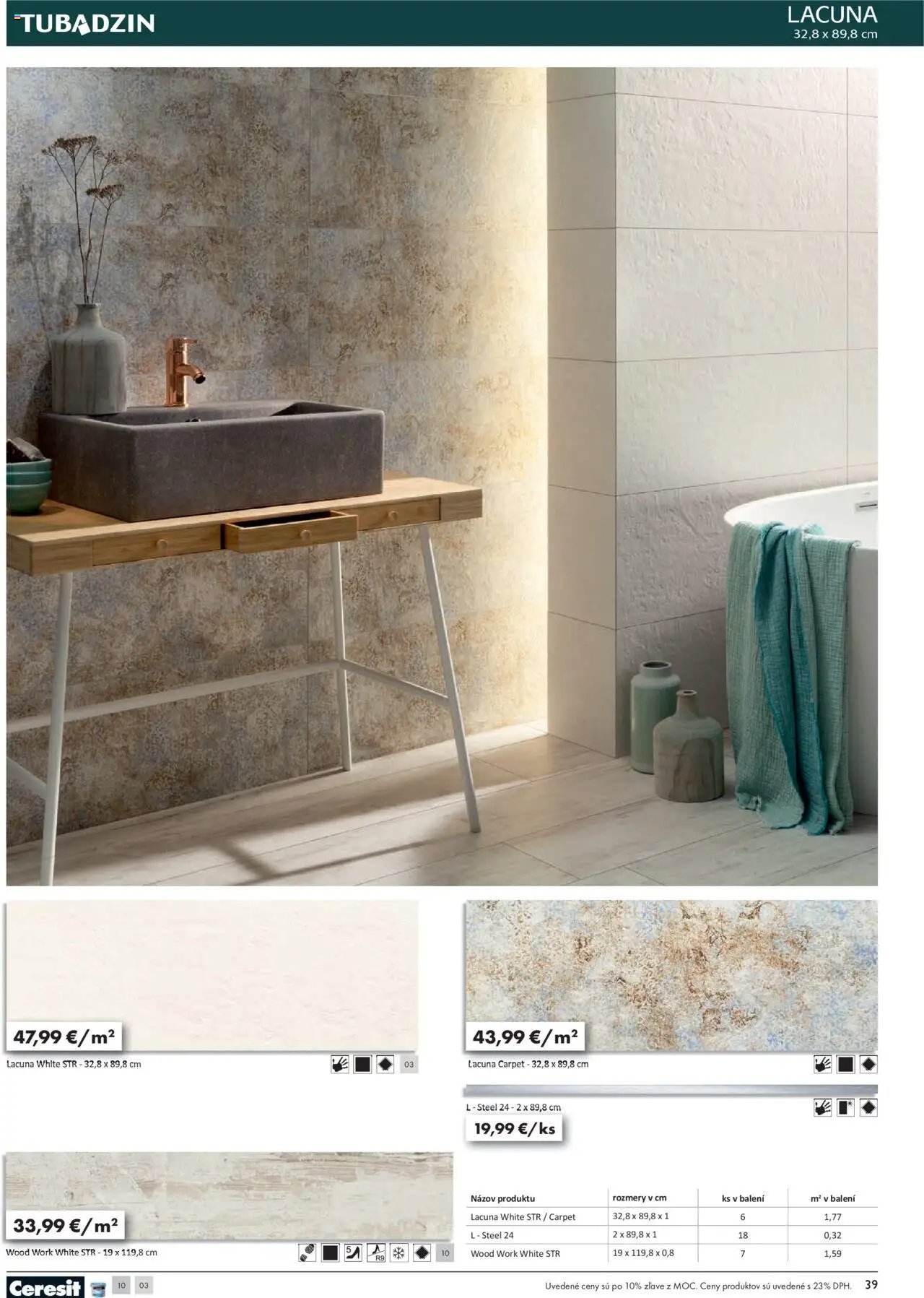 Ingema katalóg Tubadzin 2025 (2025-04-18 - 2025-12-31) | 41