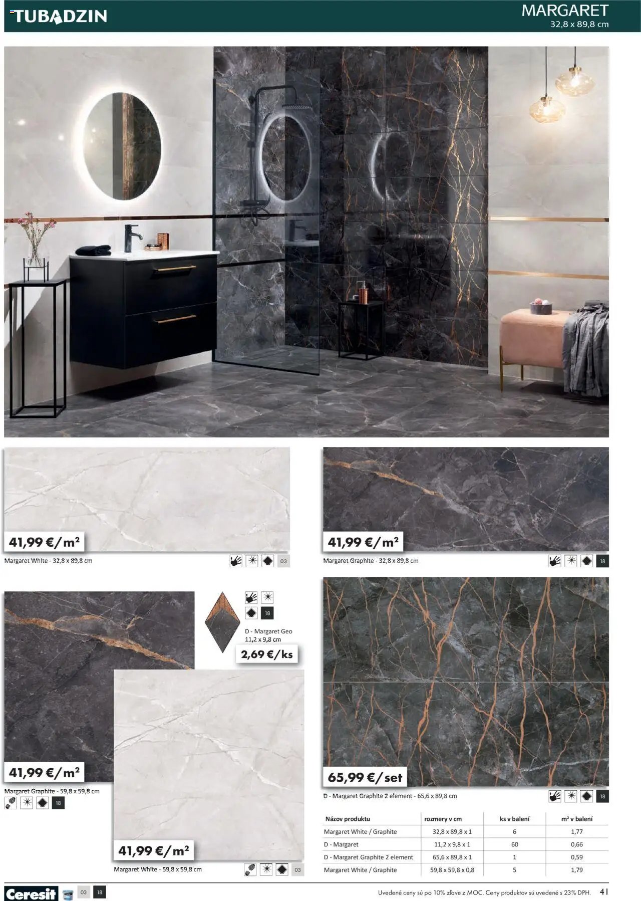 Ingema katalóg Tubadzin 2025 (2025-04-18 - 2025-12-31) | 43