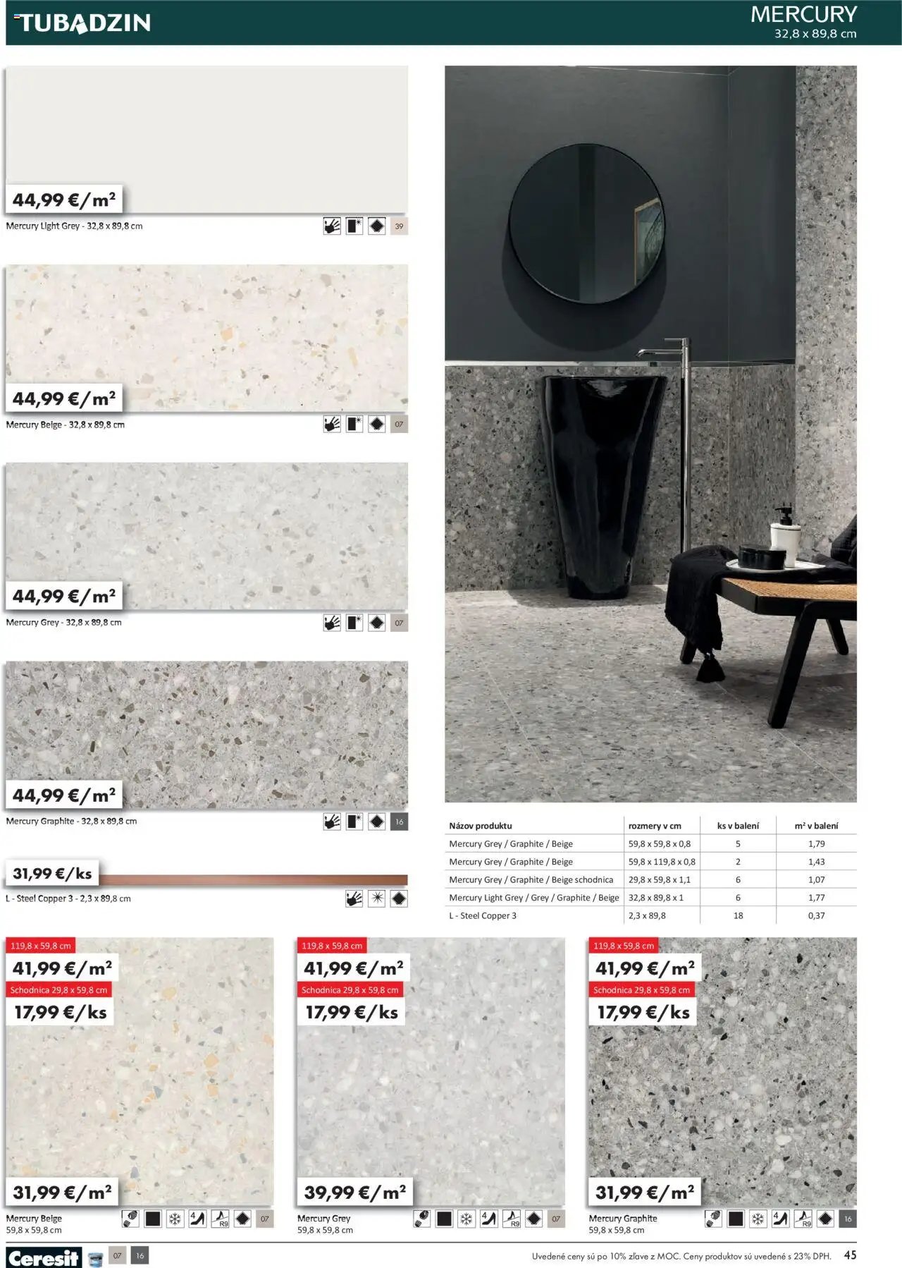 Ingema katalóg Tubadzin 2025 (2025-04-18 - 2025-12-31) | 47