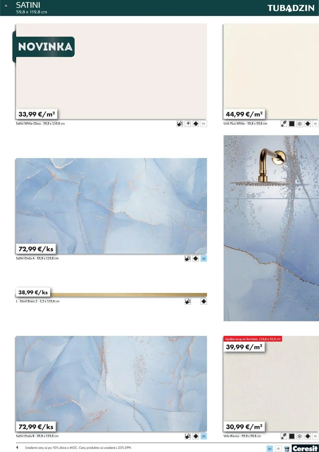 Ingema katalóg Tubadzin 2025 (2025-04-18 - 2025-12-31) | 6