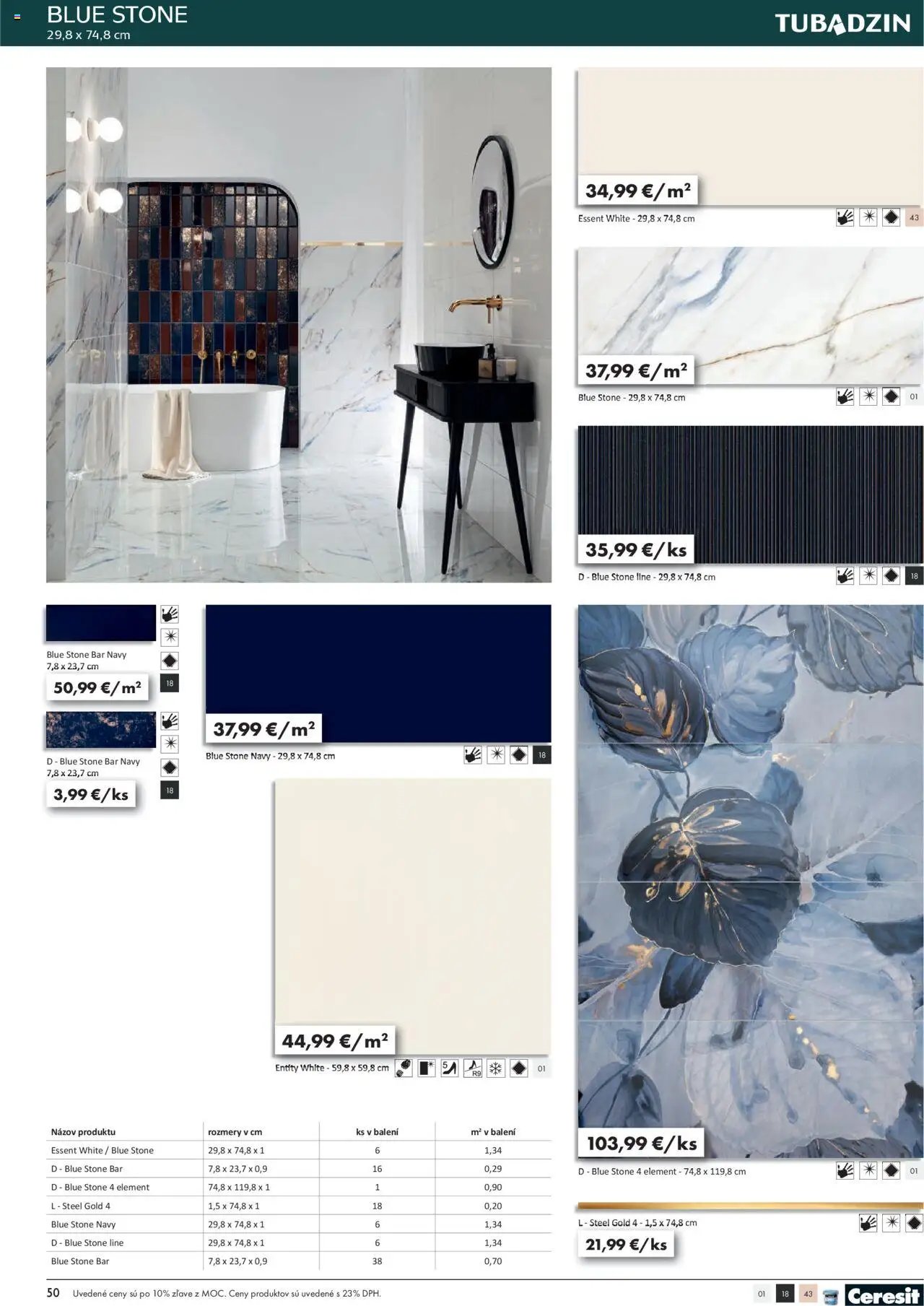 Ingema katalóg Tubadzin 2025 (2025-04-18 - 2025-12-31) | 52