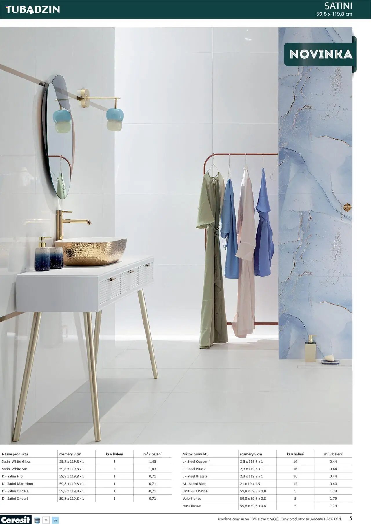 Ingema katalóg Tubadzin 2025 (2025-04-18 - 2025-12-31) | 7