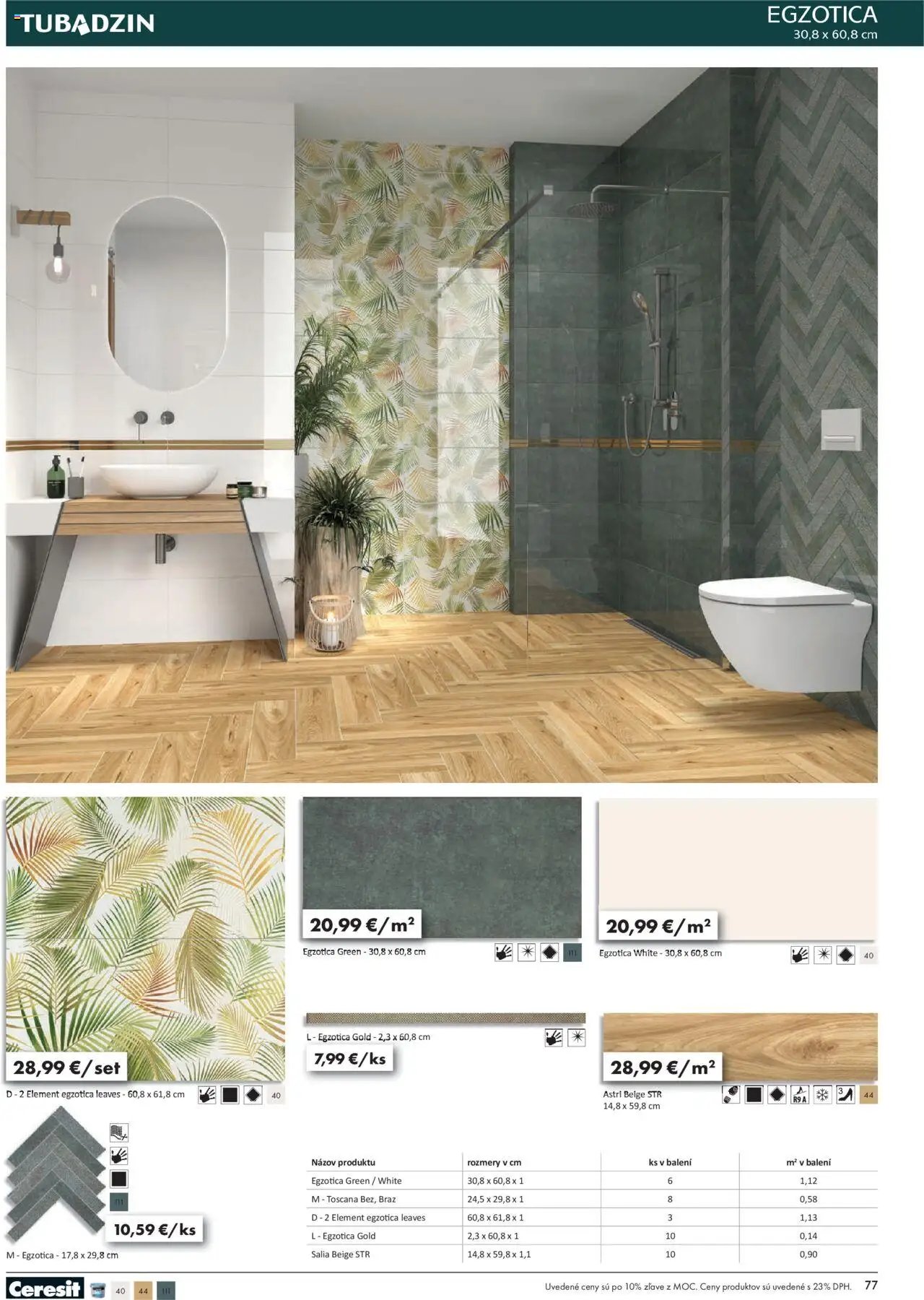 Ingema katalóg Tubadzin 2025 (2025-04-18 - 2025-12-31) | 79