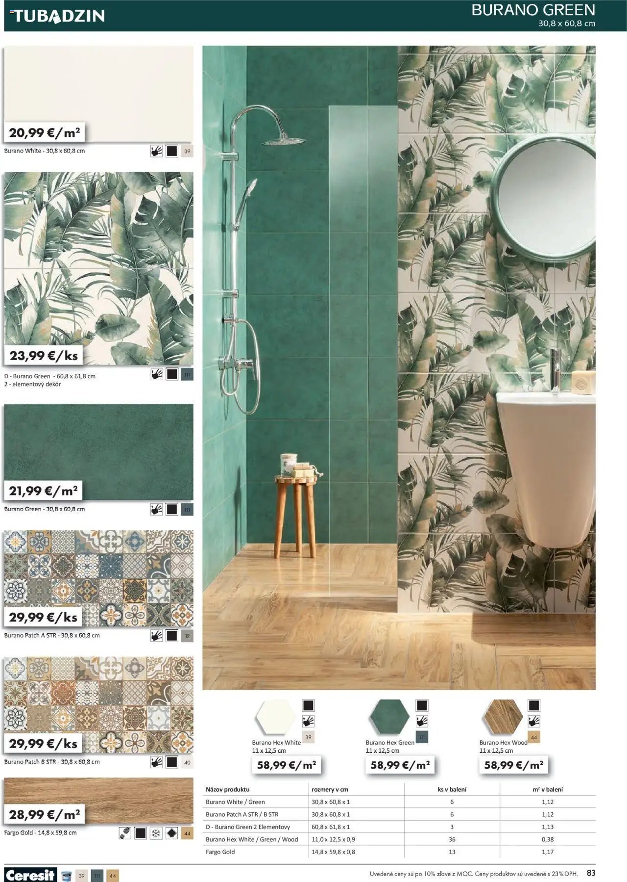 Ingema katalóg Tubadzin 2025 (2025-04-18 - 2025-12-31) | 85