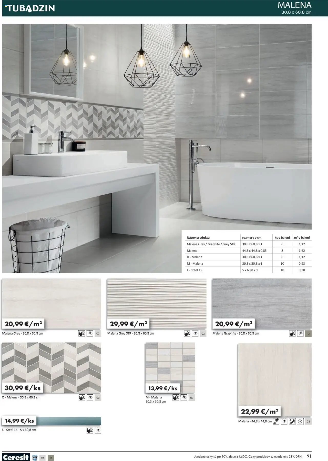 Ingema katalóg Tubadzin 2025 (2025-04-18 - 2025-12-31) | 93