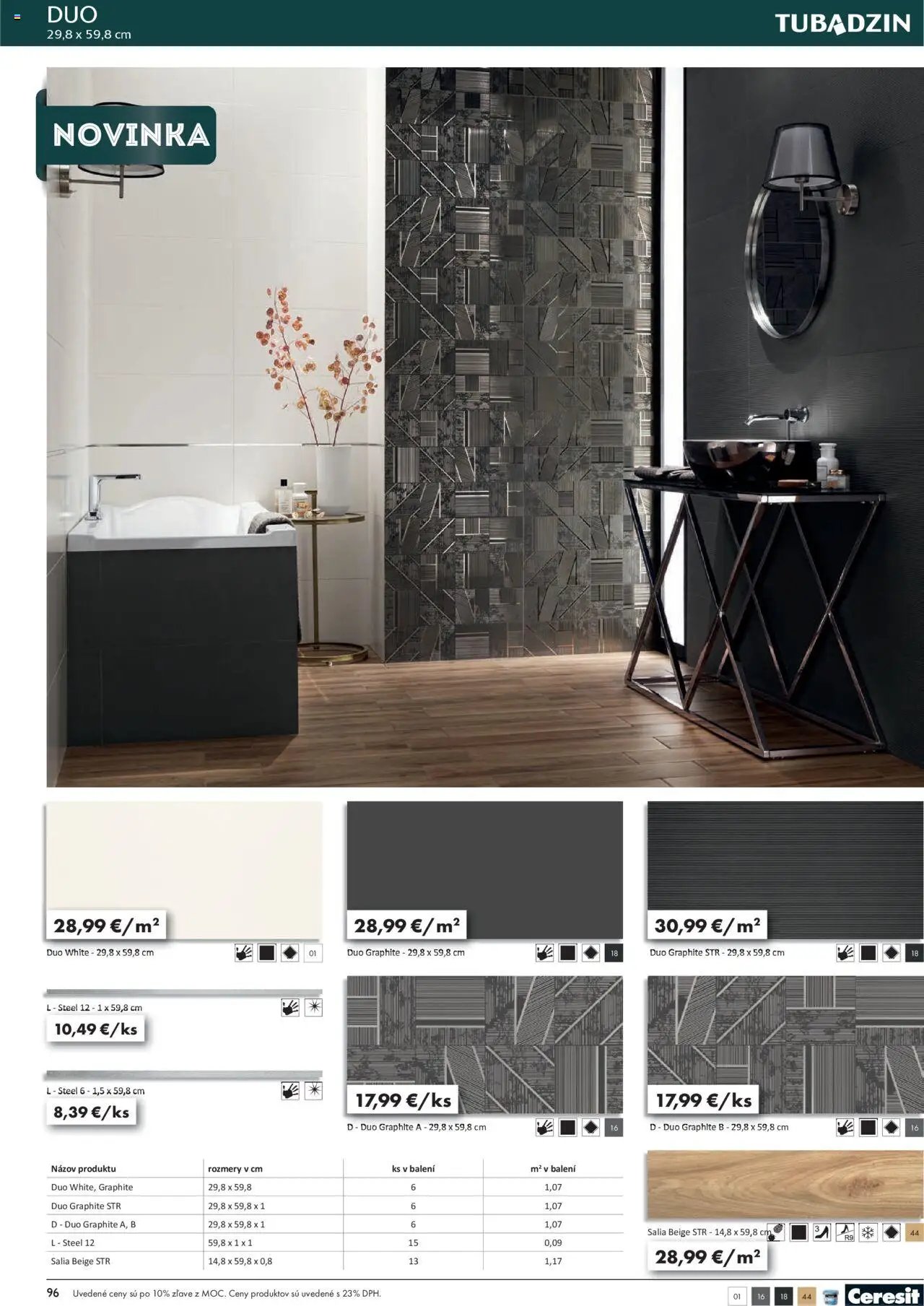 Ingema katalóg Tubadzin 2025 (2025-04-18 - 2025-12-31) | 98