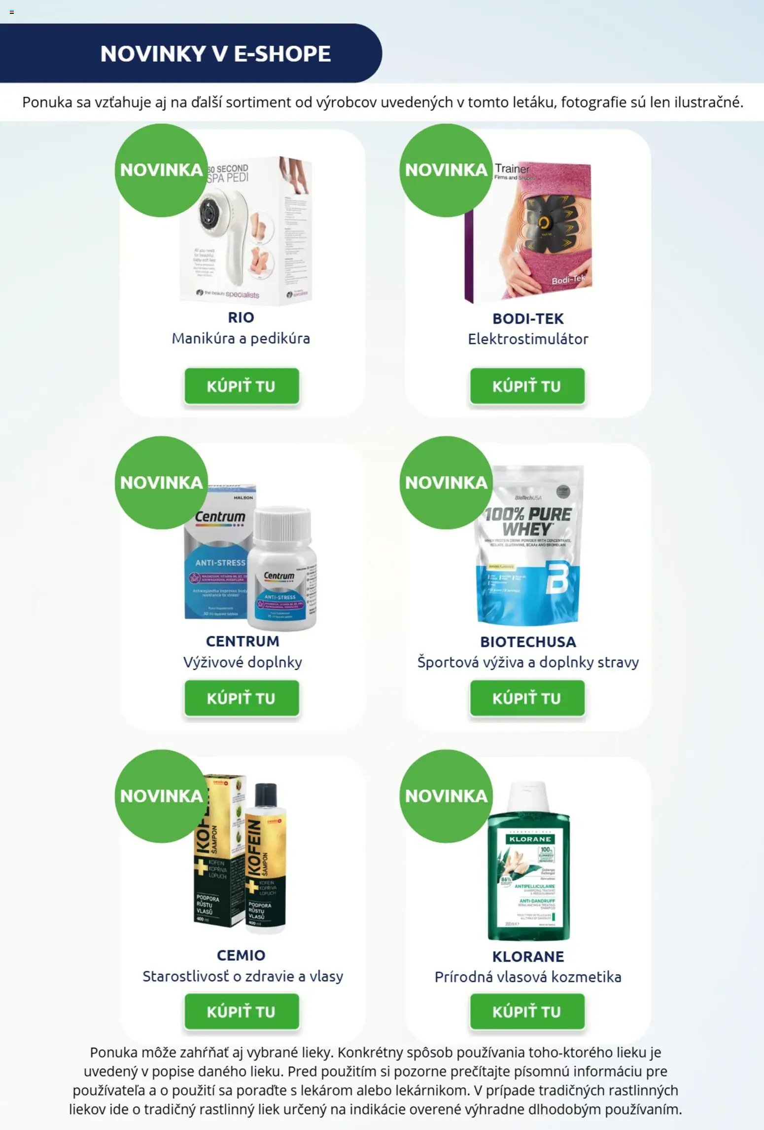 BENU Lekáreň leták pre E-shop (2026-02-01 - 2026-02-28) | 4