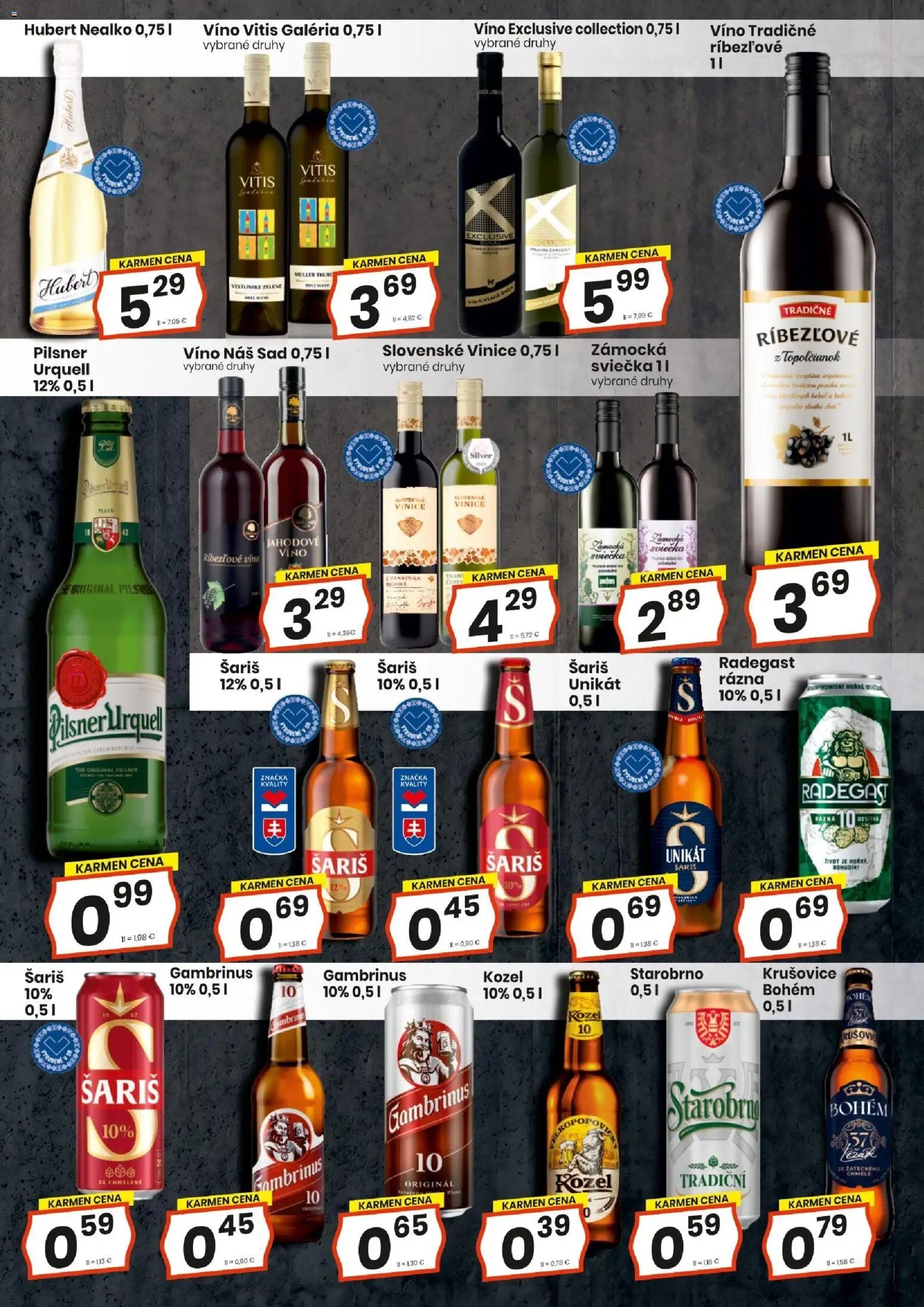 KARMEN CBA leták