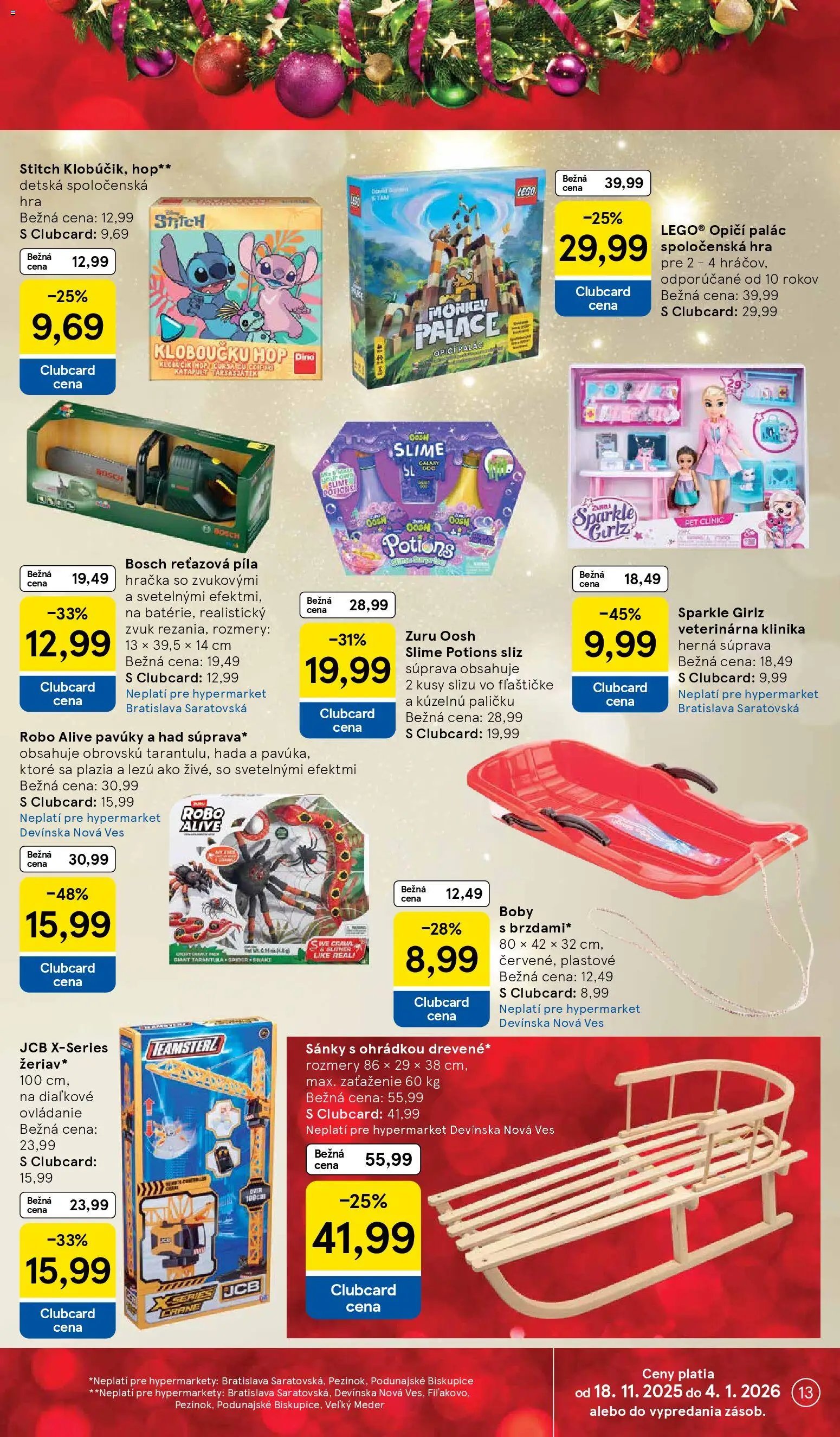 Tesco vianočný katalóg (2025-11-24 - 2025-12-26) | 13