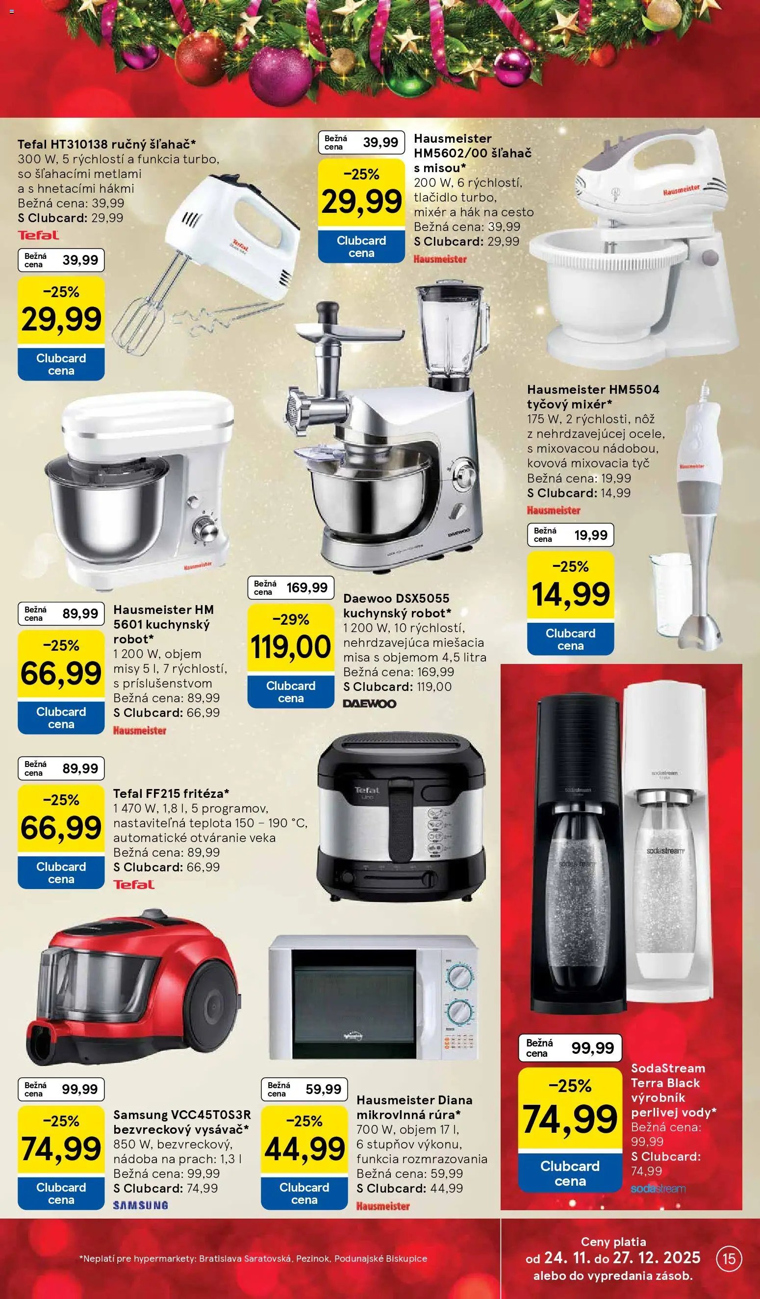 Tesco vianočný katalóg (2025-11-24 - 2025-12-26) | 15