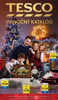 Tesco vianočný katalóg (2025-11-24 - 2025-12-26)
