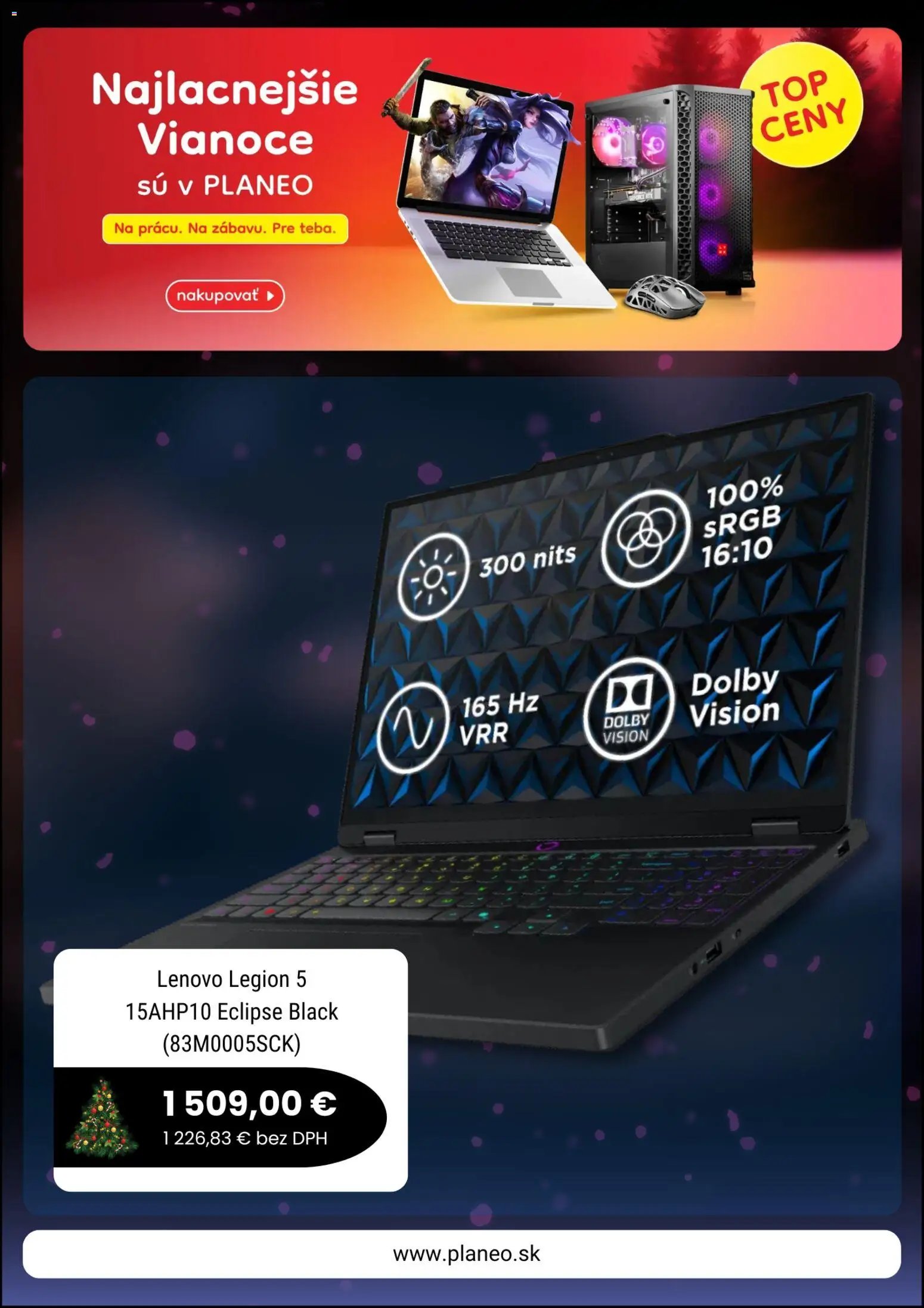 Planeo Elektro leták (2025-12-16 - 2025-12-31) | 2