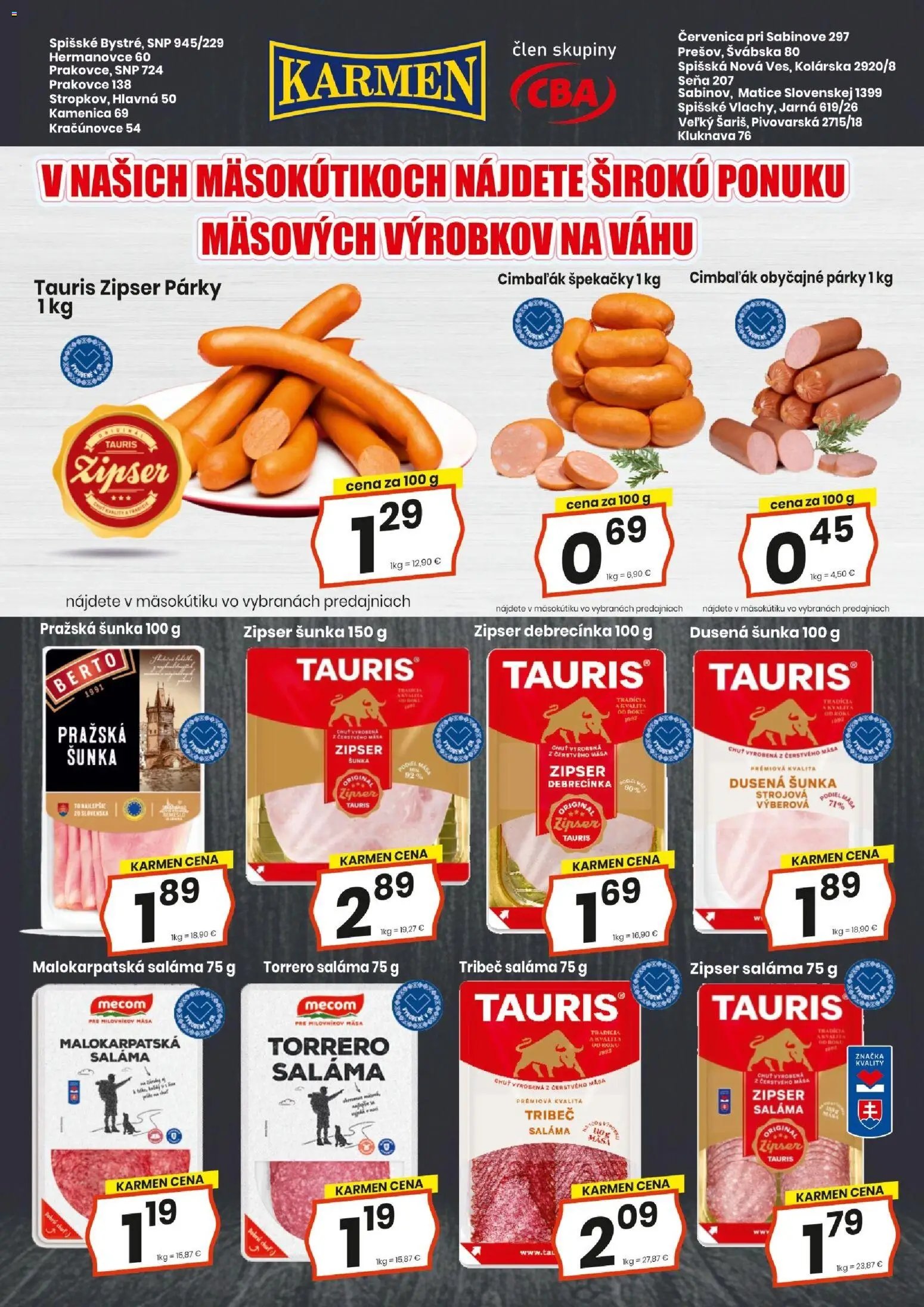 KARMEN CBA leták (2026-04-16 - 2026-05-05) | 4