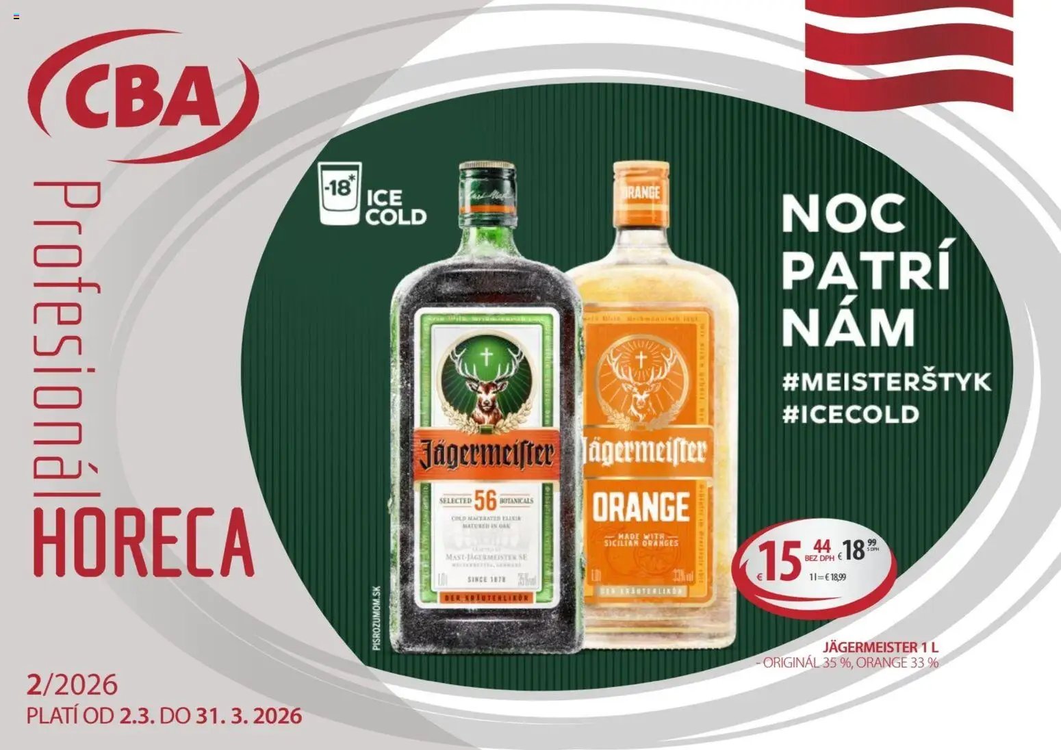 KARMEN CBA Profesionál Horeca (2026-03-02 - 2026-03-31) | 1