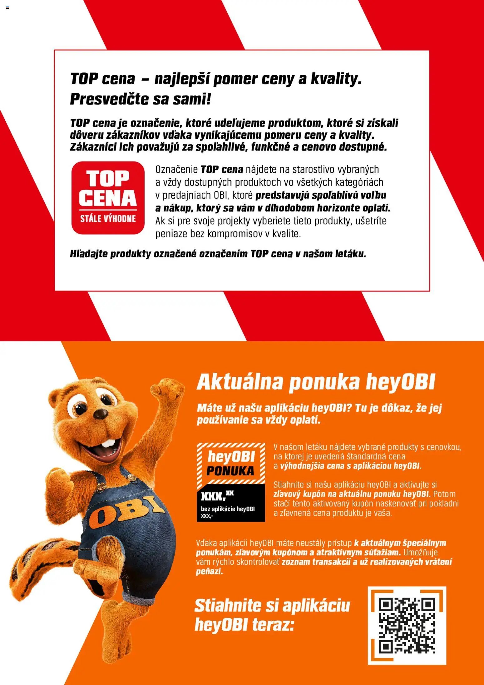 OBI leták