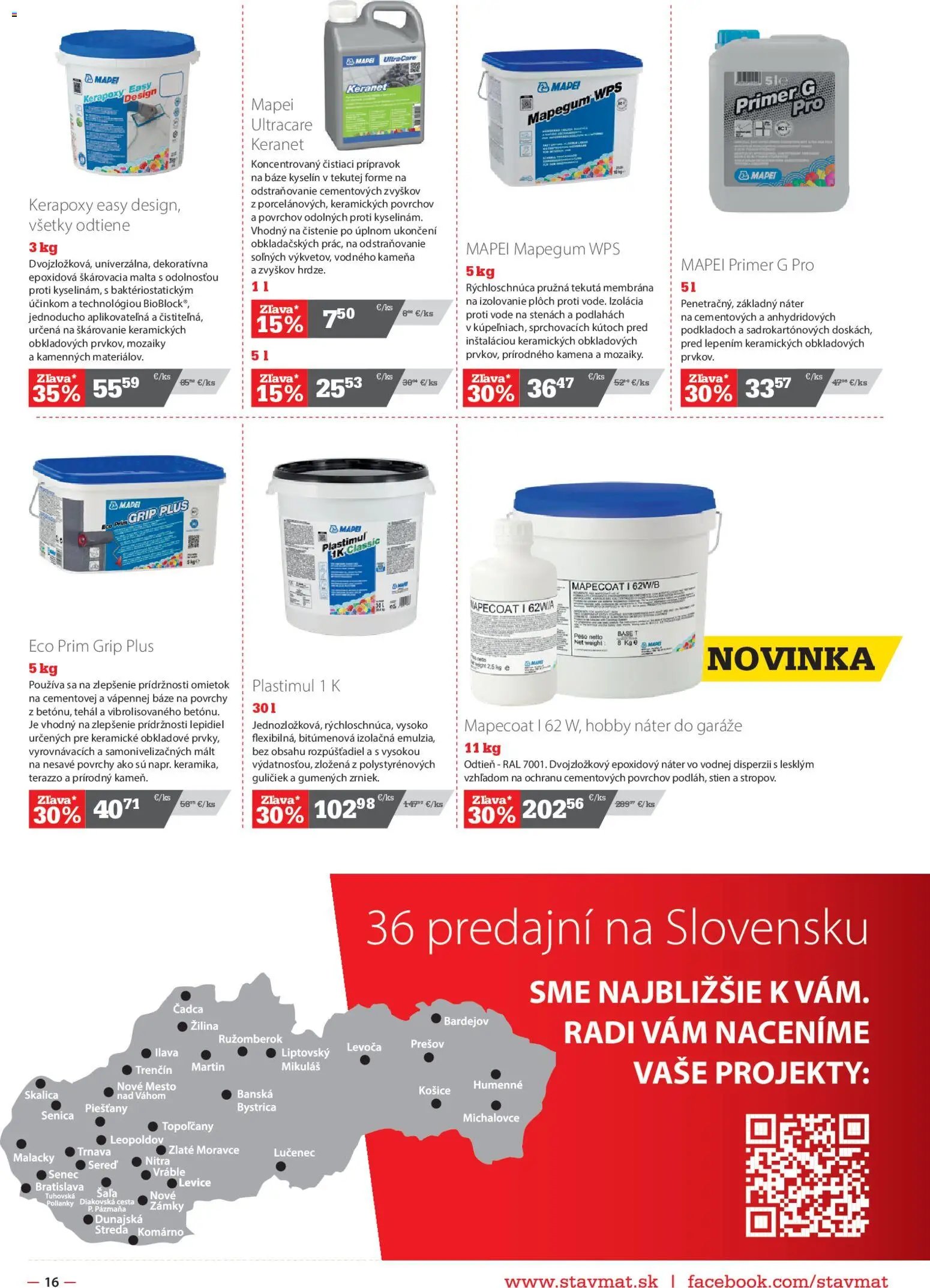 STAVMAT STAVEBNINY leták
