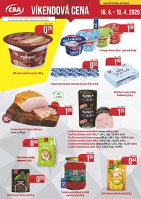 Nitrazdroj víkendová ponuka CBA (2026-04-16 - 2026-04-19)