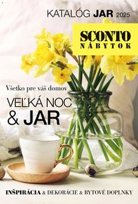 Sconto nábytok jarný katalog (2025-03-03 - 2025-12-31)