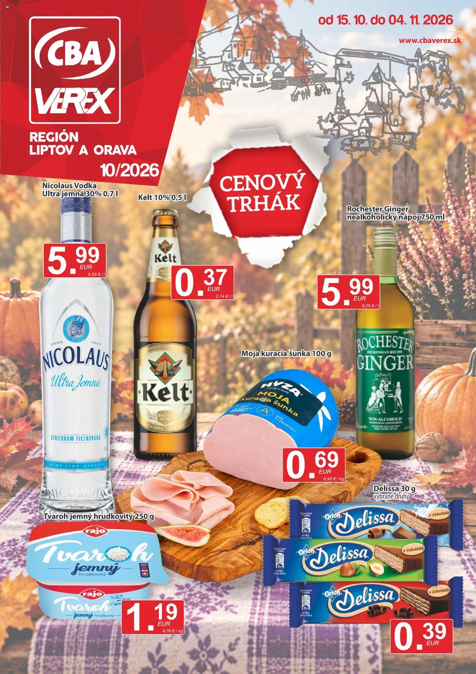 CBA Verex Výhodný nákup - Región Liptov a Orava