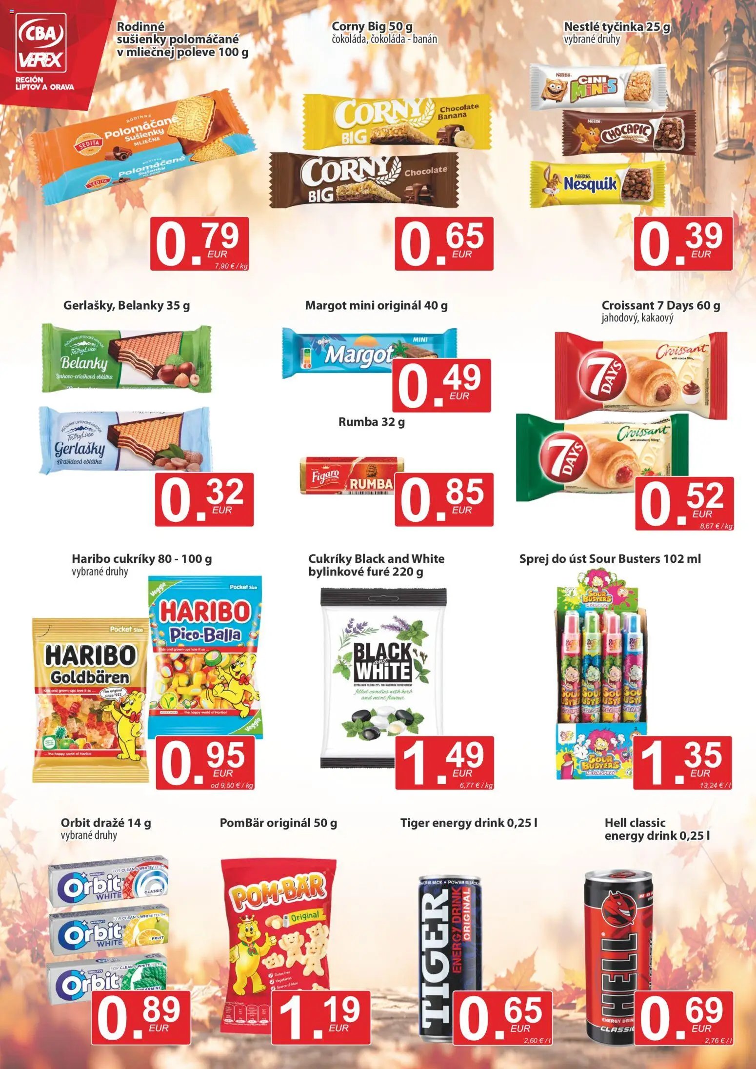 CBA Verex Výhodný nákup - Región Liptov a Orava