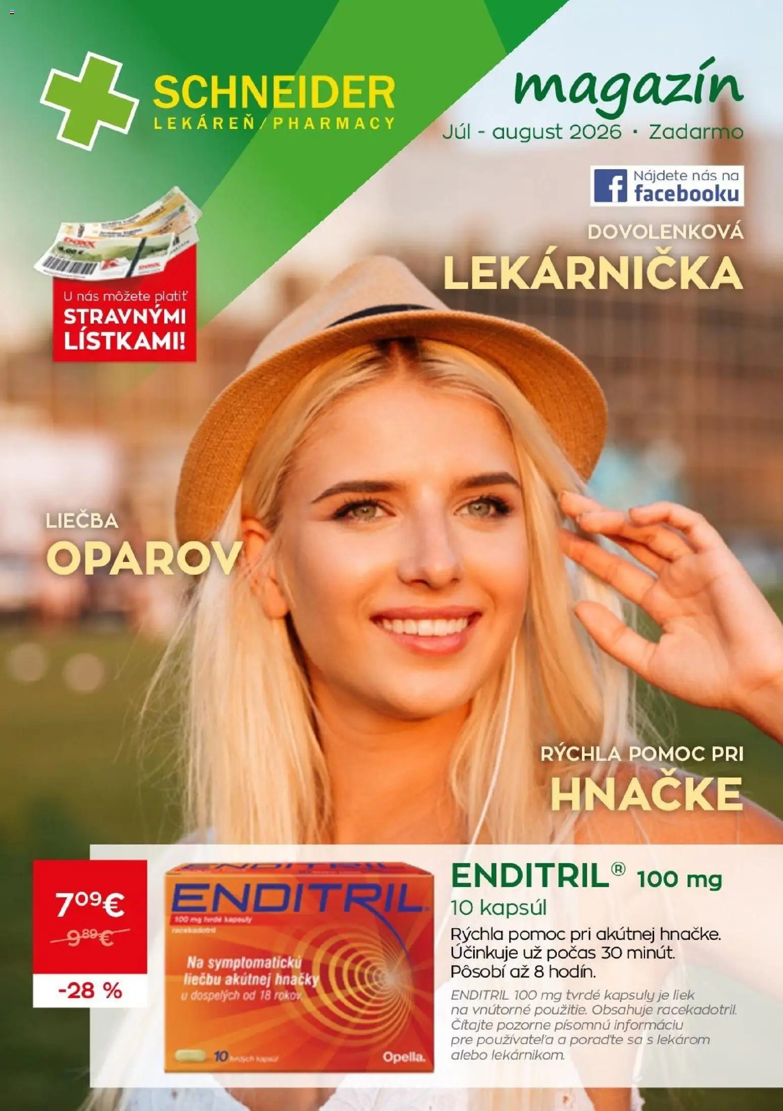 Schneider lekáreň leták