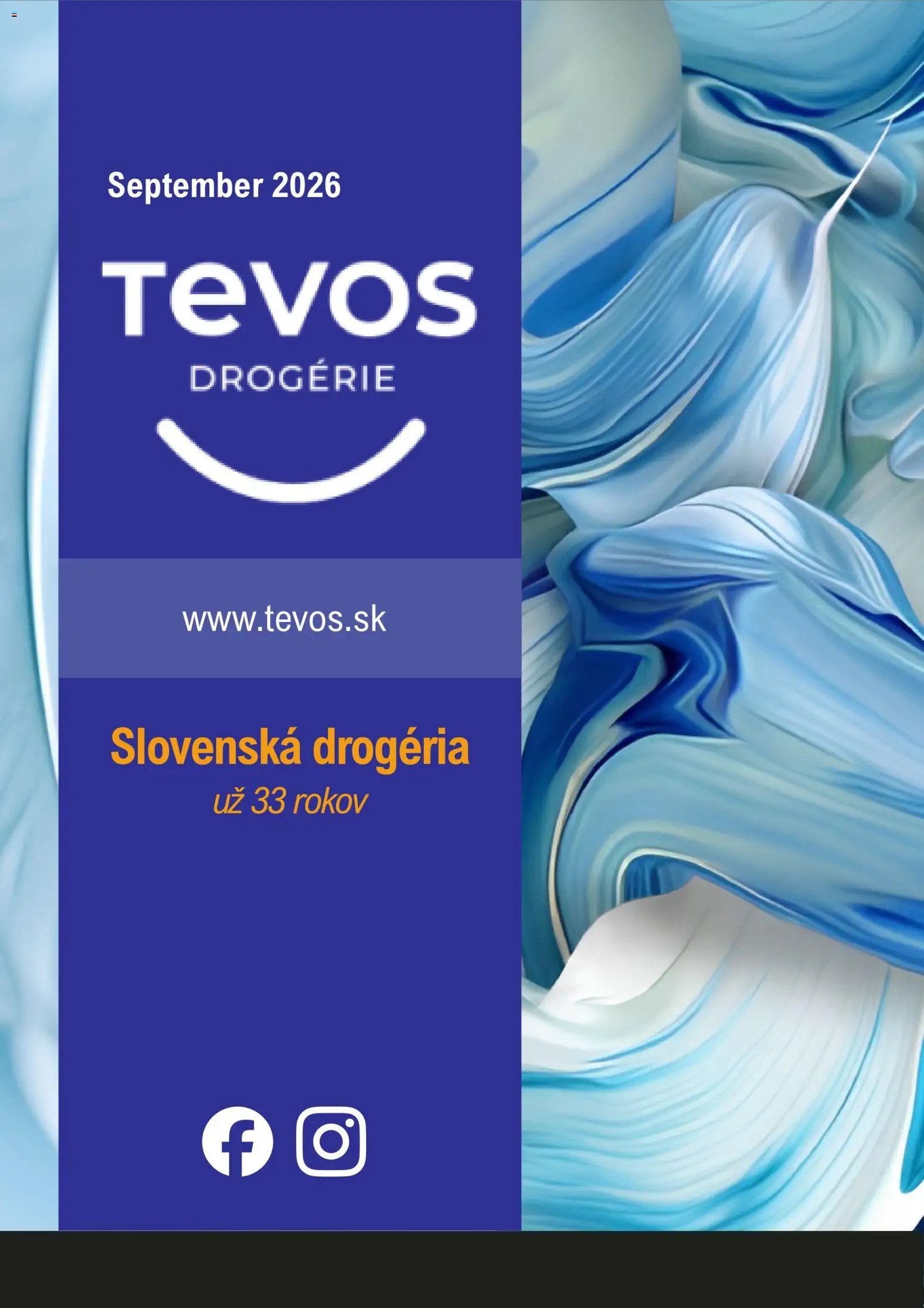 TEVOS drogérie leták