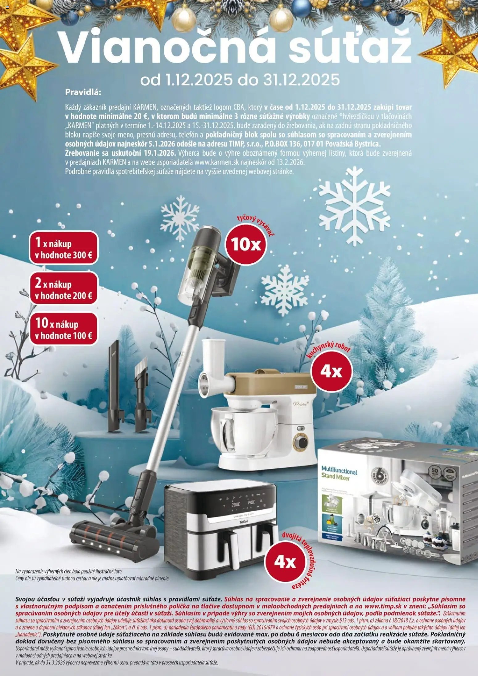 KARMEN CBA leták (2025-12-01 - 2025-12-14) | 2