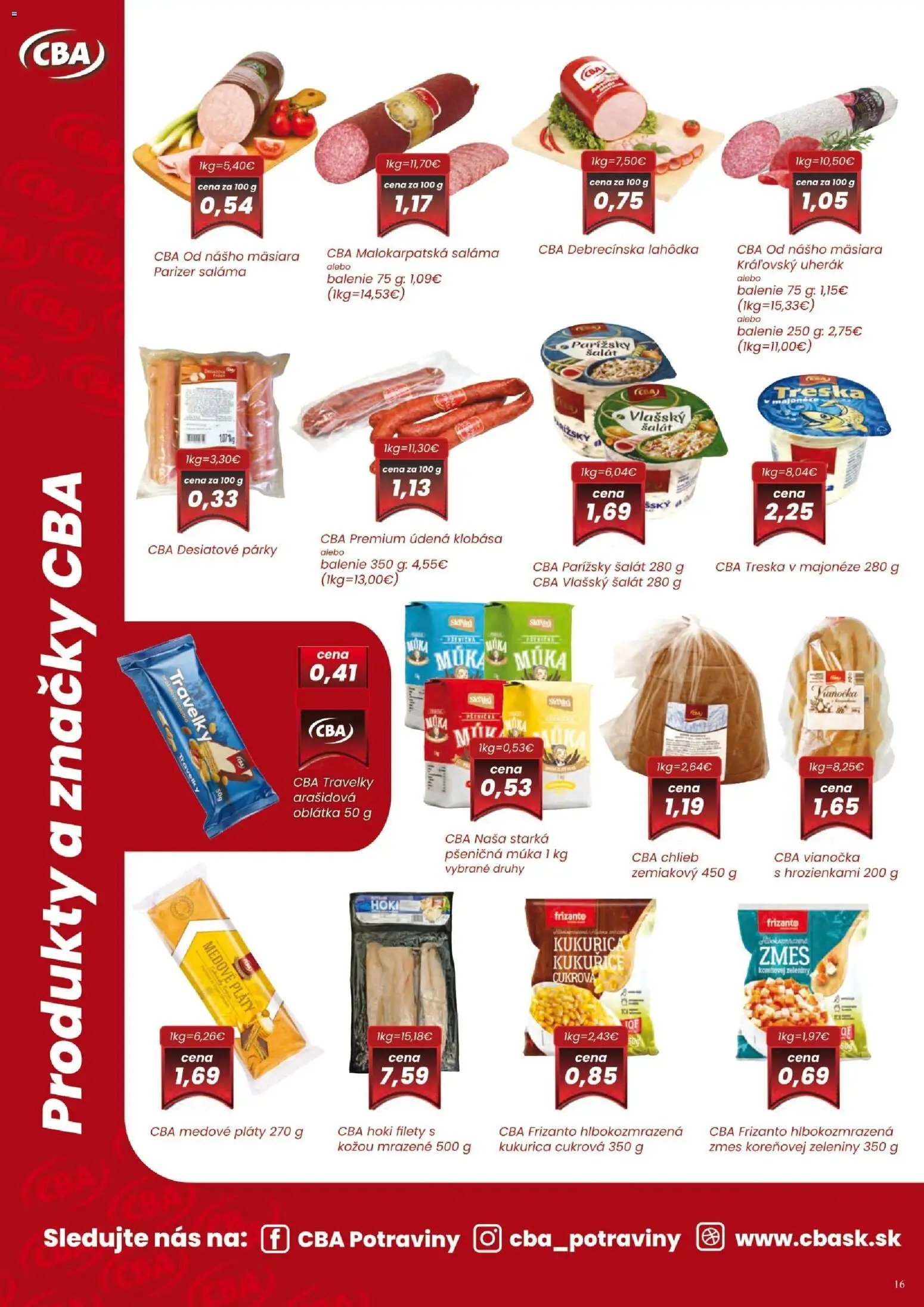 KARMEN CBA leták (2025-12-01 - 2025-12-14) | 16