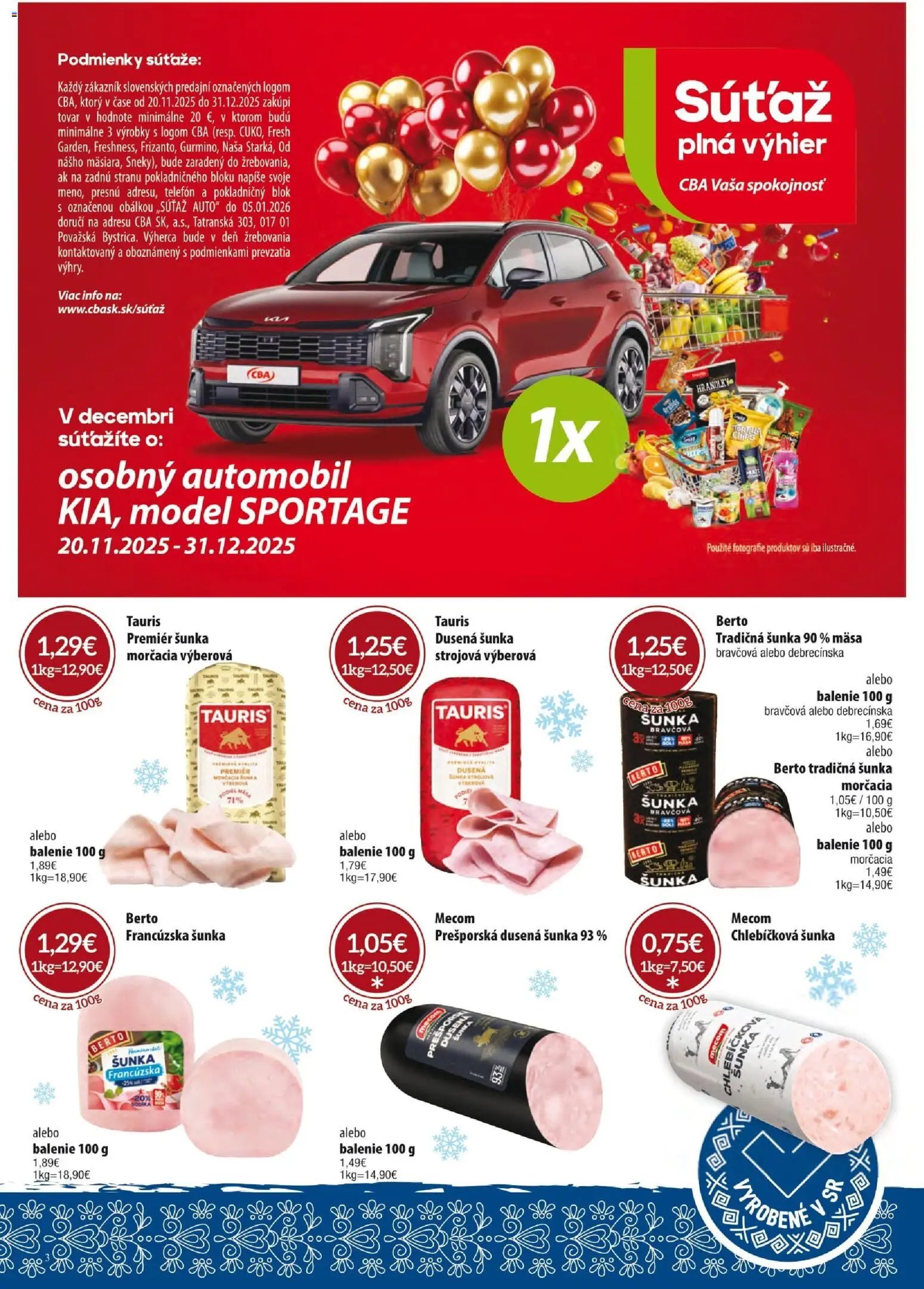 KARMEN CBA leták (2025-12-01 - 2025-12-14) | 3