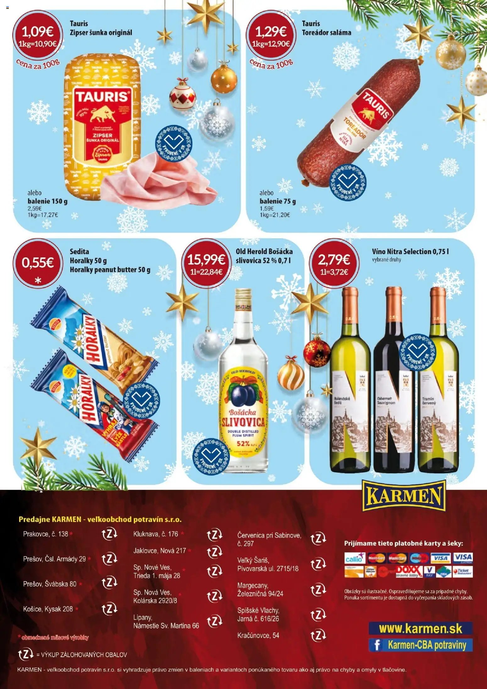 KARMEN CBA leták (2025-12-01 - 2025-12-14) | 26