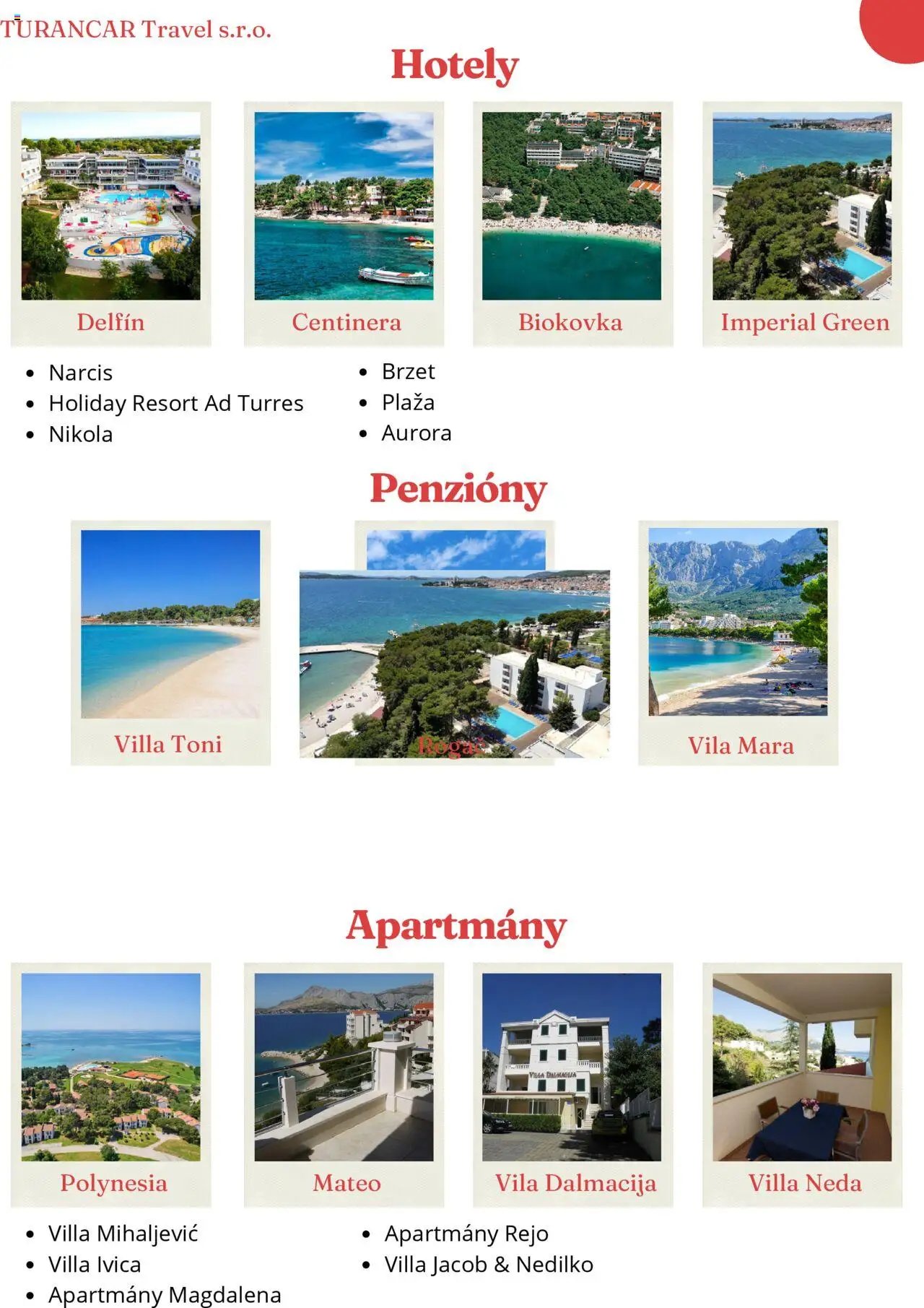 Turancar Chorvátsko (2025-05-05 - 2025-12-31) | 2