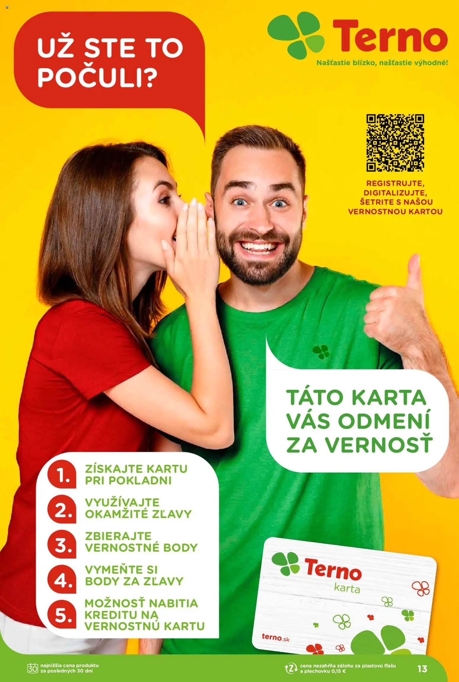 Terno leták