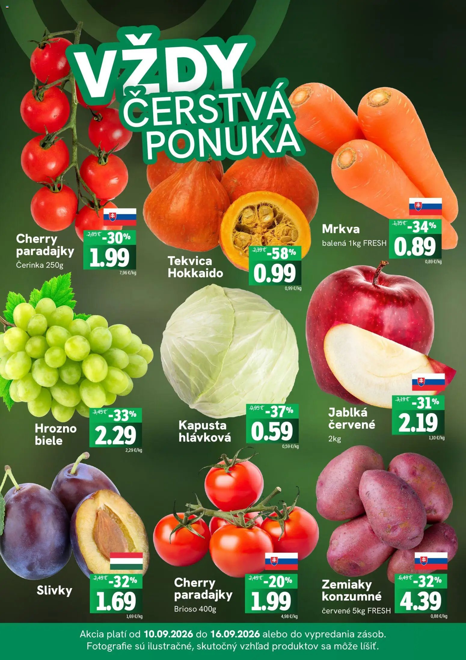 Fresh leták