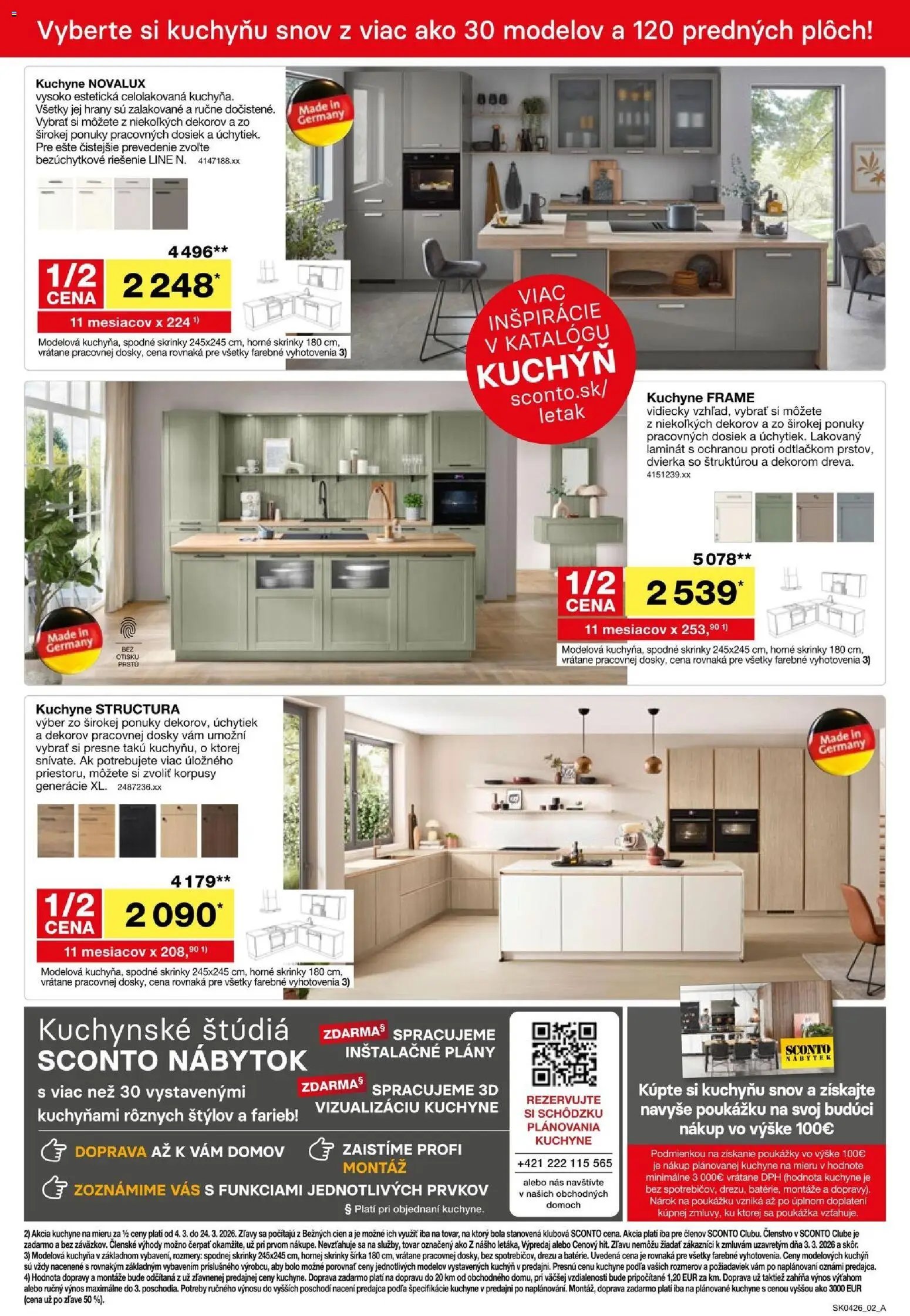 Sconto nábytok leták (2026-03-04 - 2026-03-24) | 2