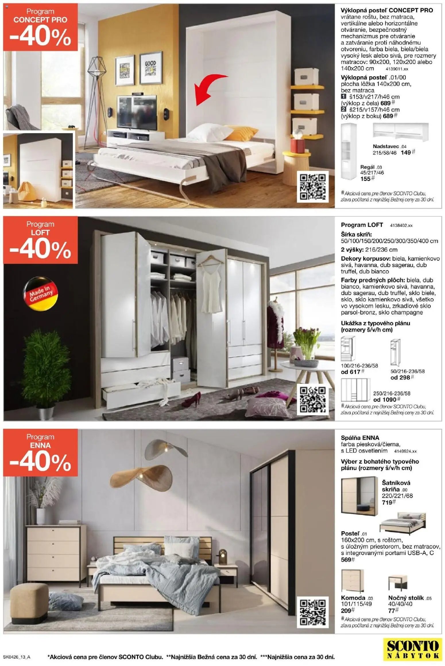Sconto nábytok leták (2026-03-04 - 2026-03-24) | 13