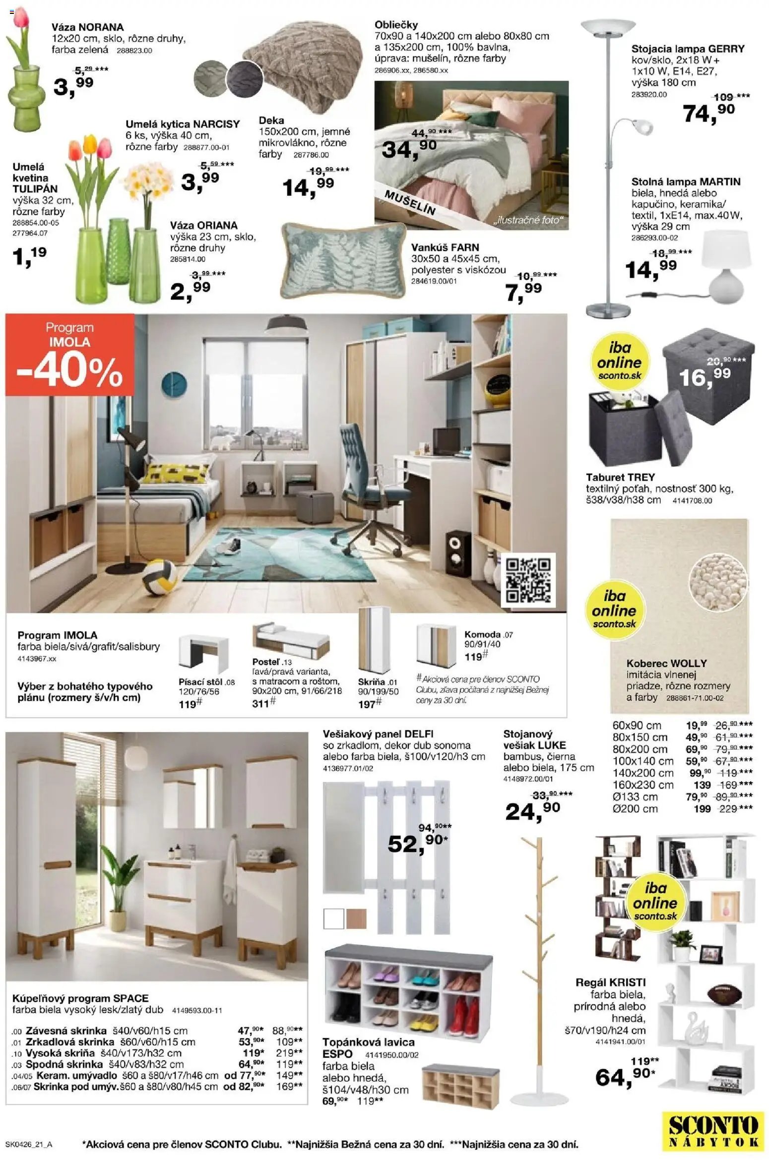 Sconto nábytok leták (2026-03-04 - 2026-03-24) | 21