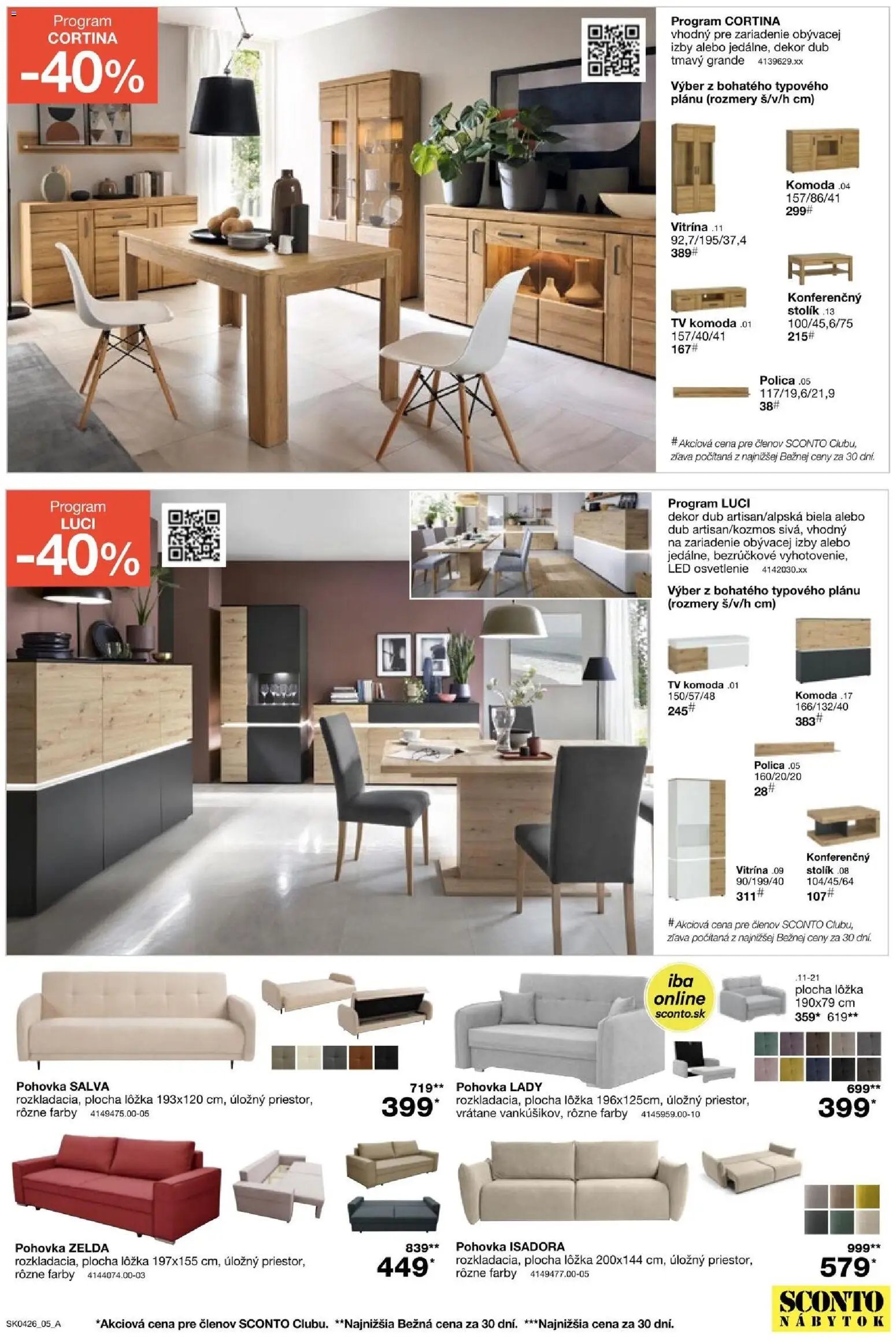 Sconto nábytok leták (2026-03-04 - 2026-03-24) | 5