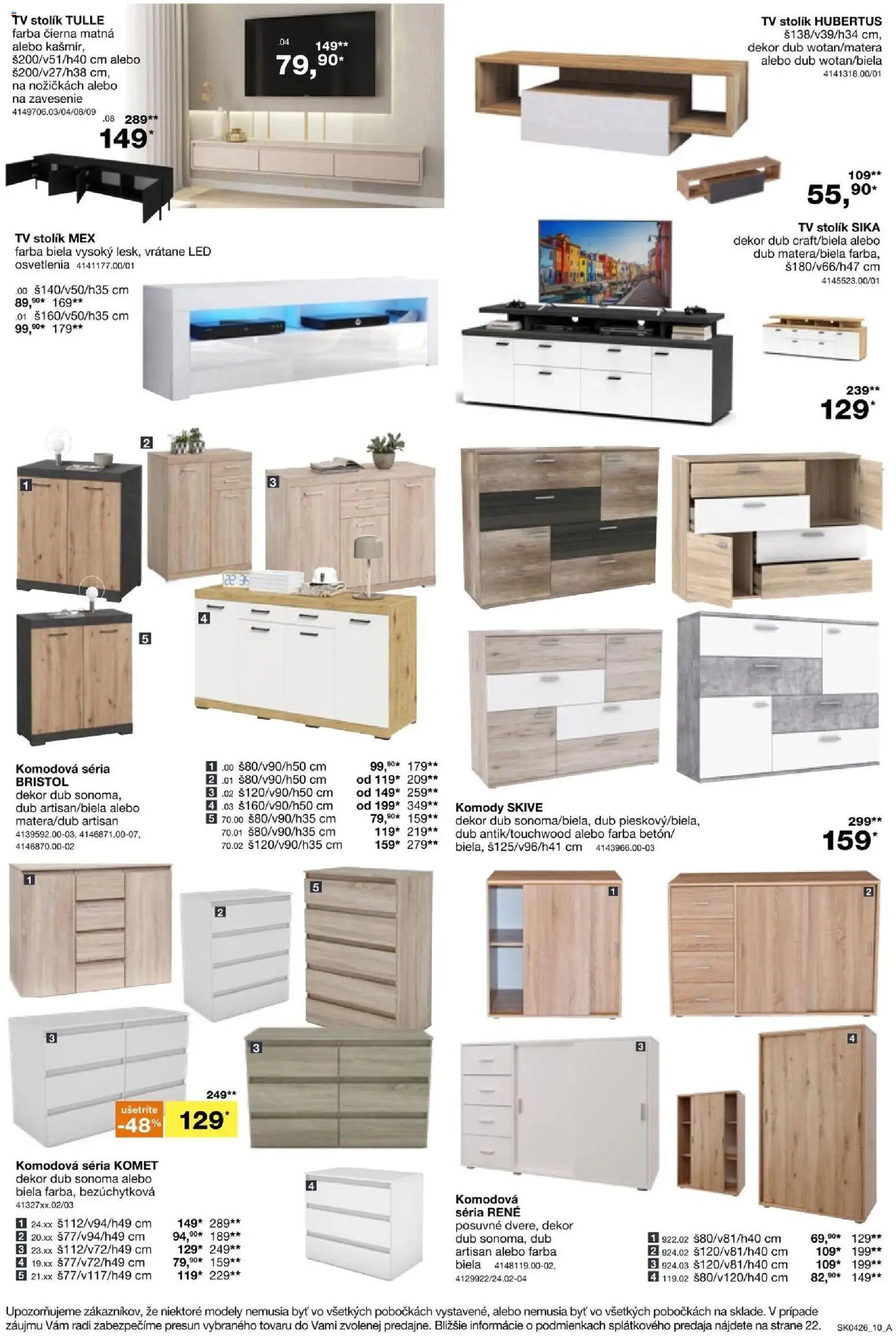 Sconto nábytok leták (2026-03-04 - 2026-03-24) | 10