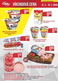 KARMEN CBA víkendová cena (2026-03-12 - 2026-03-15)