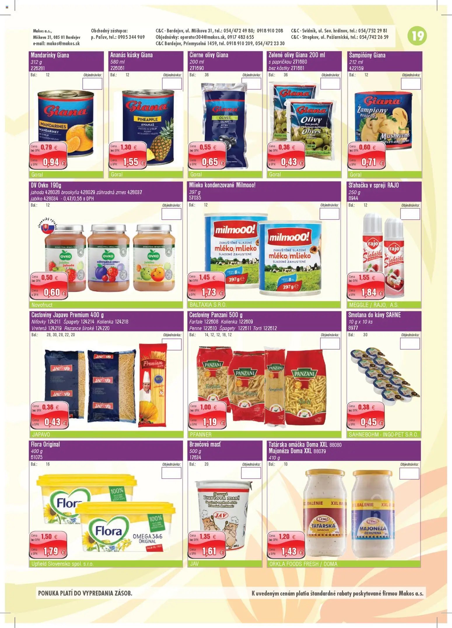 Makos veľkoobchod (2025-12-01 - 2025-12-31) | 19
