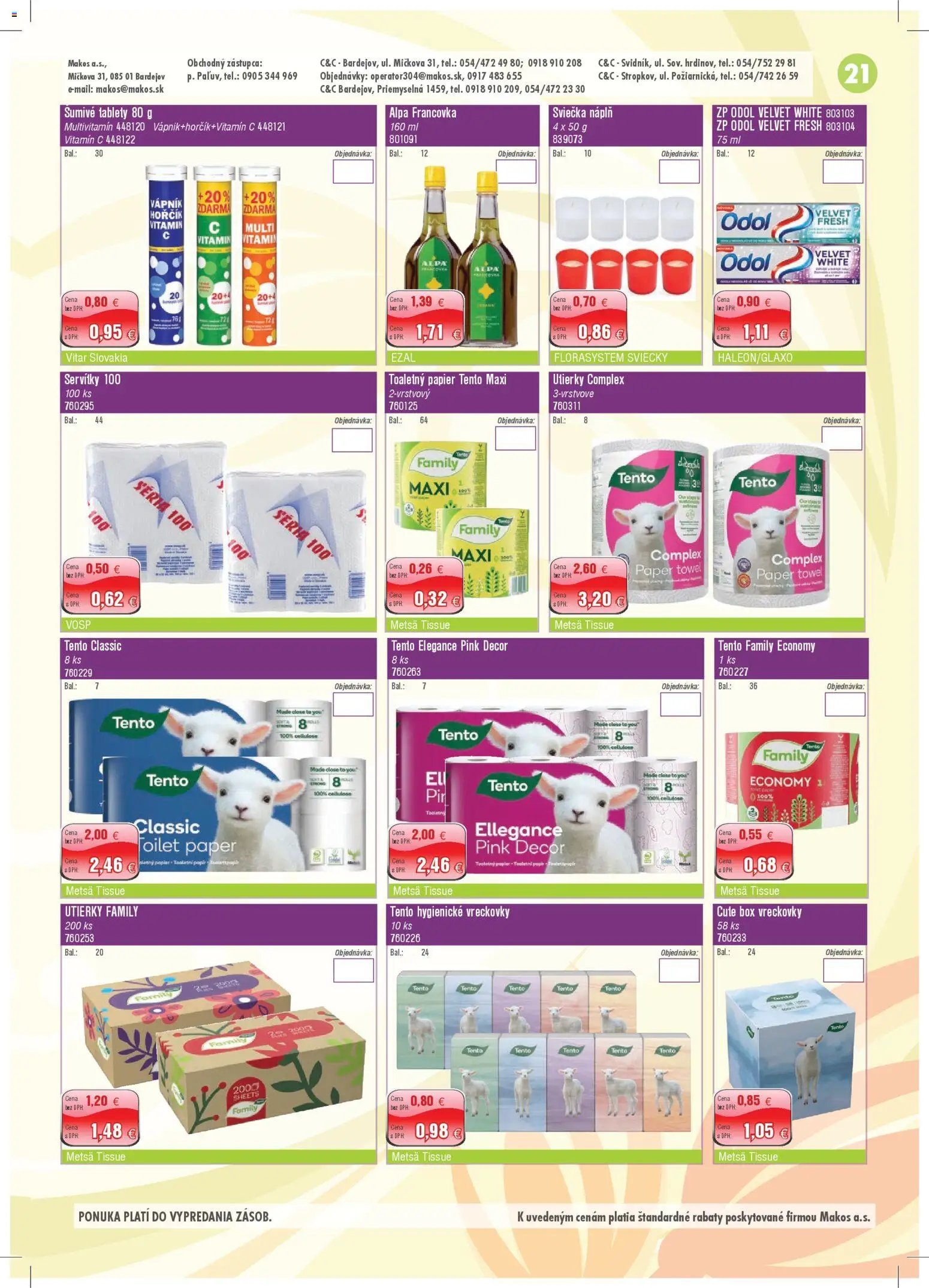 Makos veľkoobchod (2025-12-01 - 2025-12-31) | 21