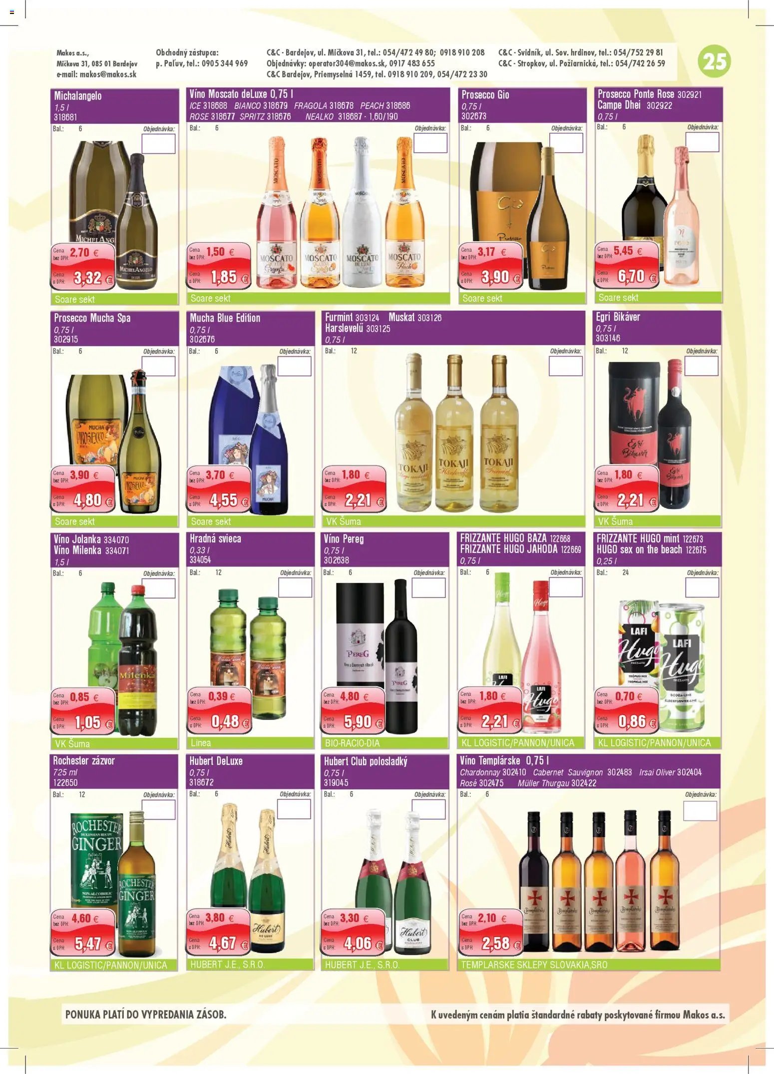 Makos veľkoobchod (2025-12-01 - 2025-12-31) | 25