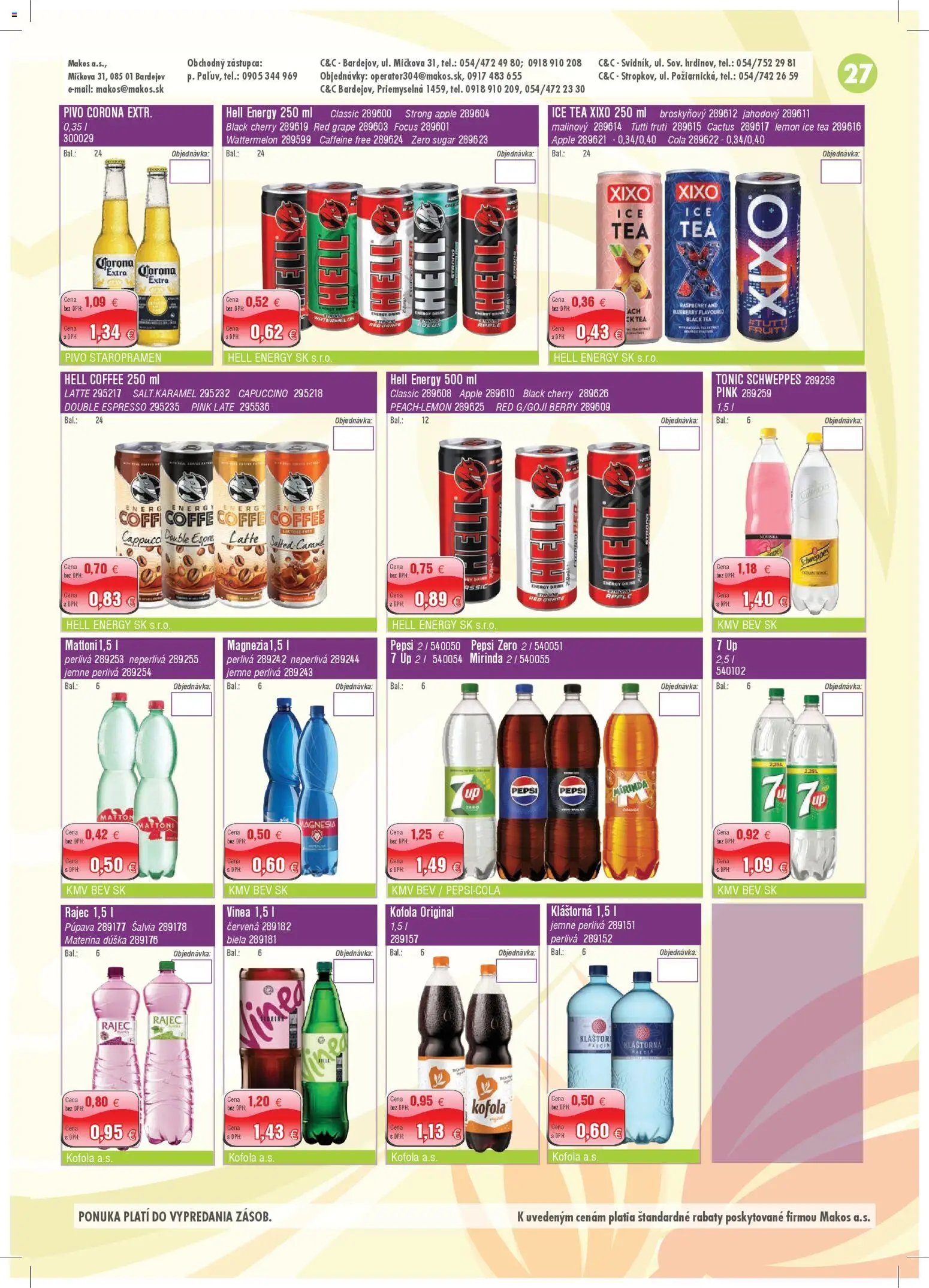 Makos veľkoobchod (2025-12-01 - 2025-12-31) | 27