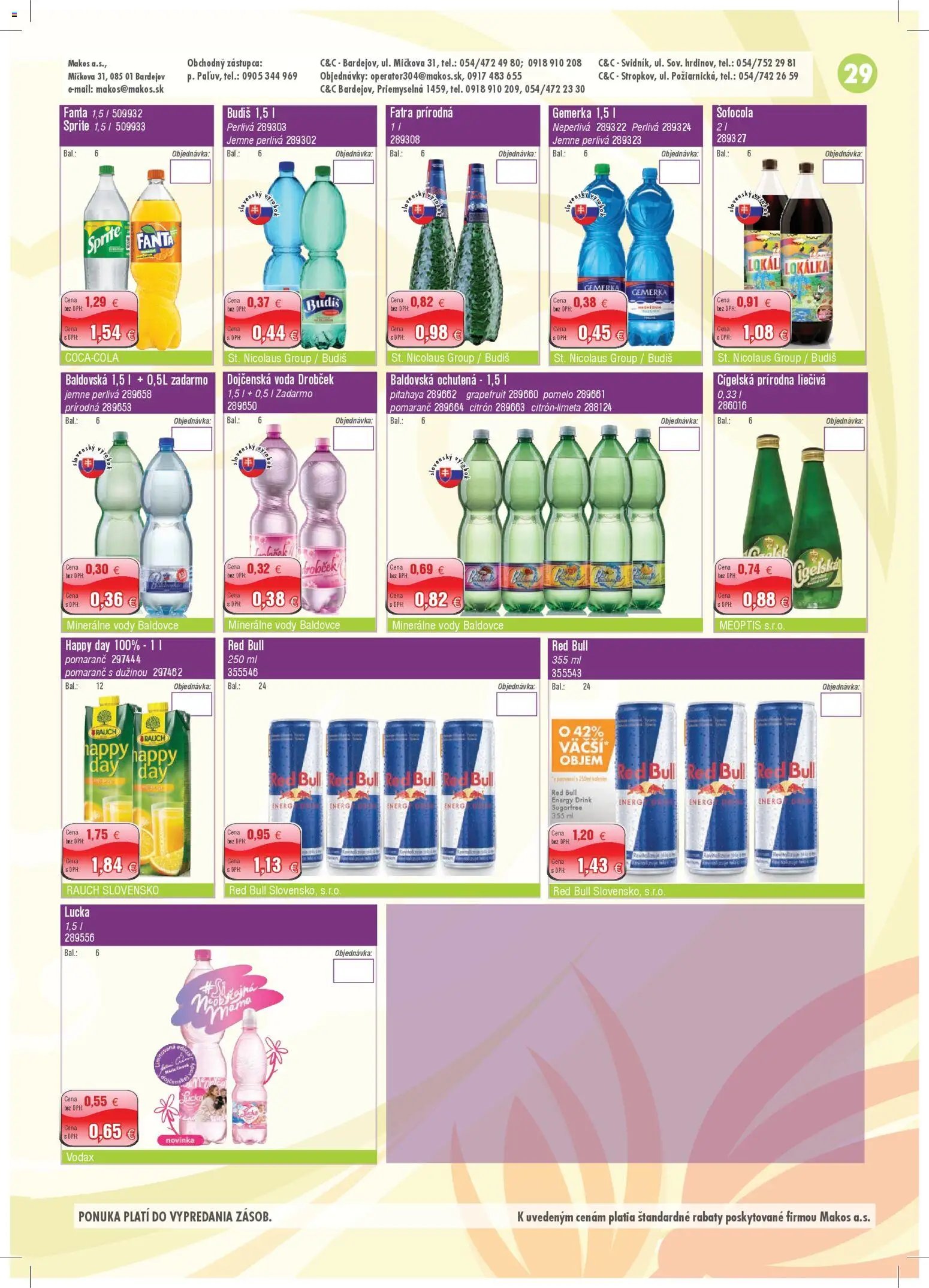 Makos veľkoobchod (2025-12-01 - 2025-12-31) | 29