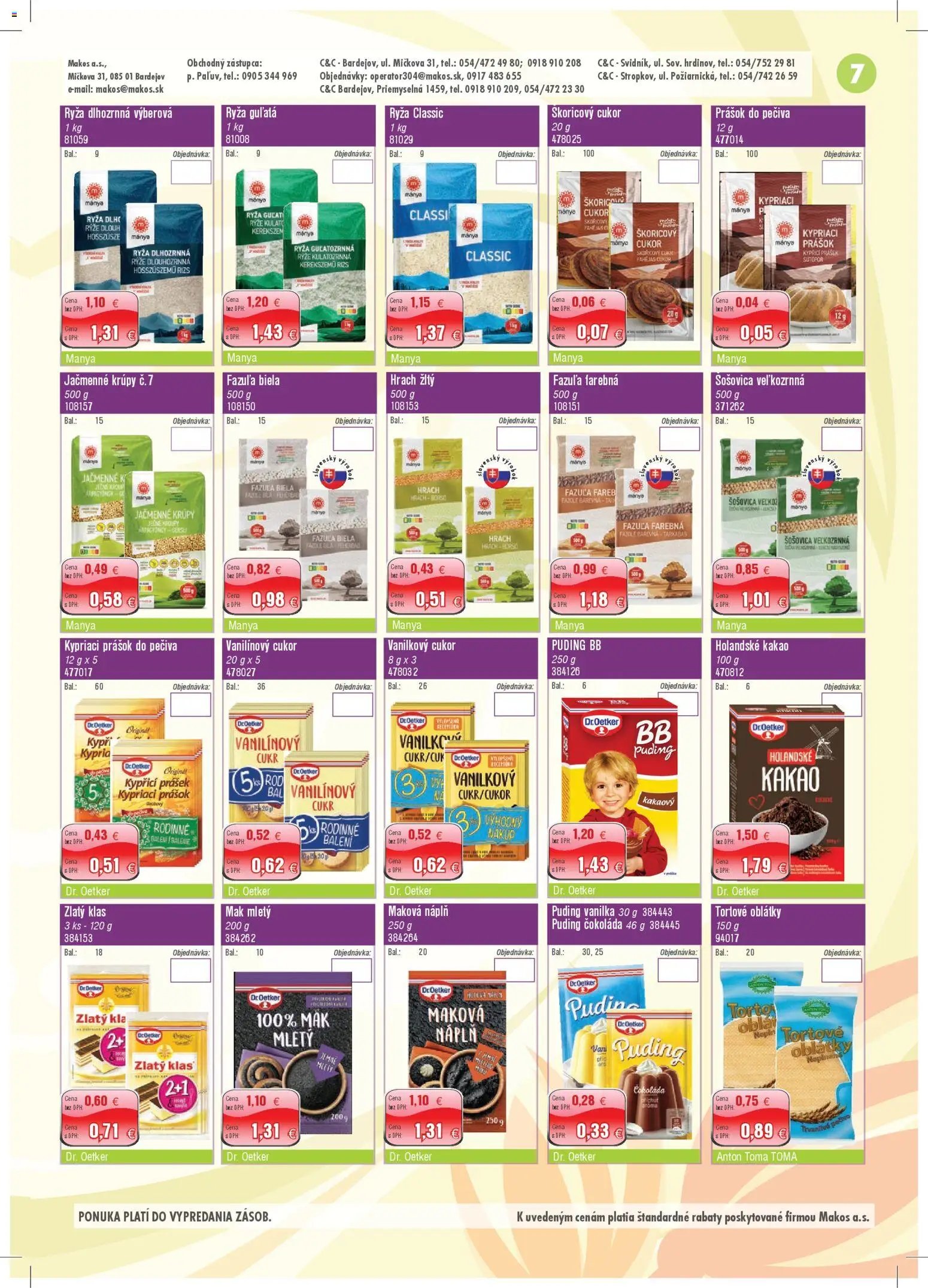 Makos veľkoobchod (2025-12-01 - 2025-12-31) | 7