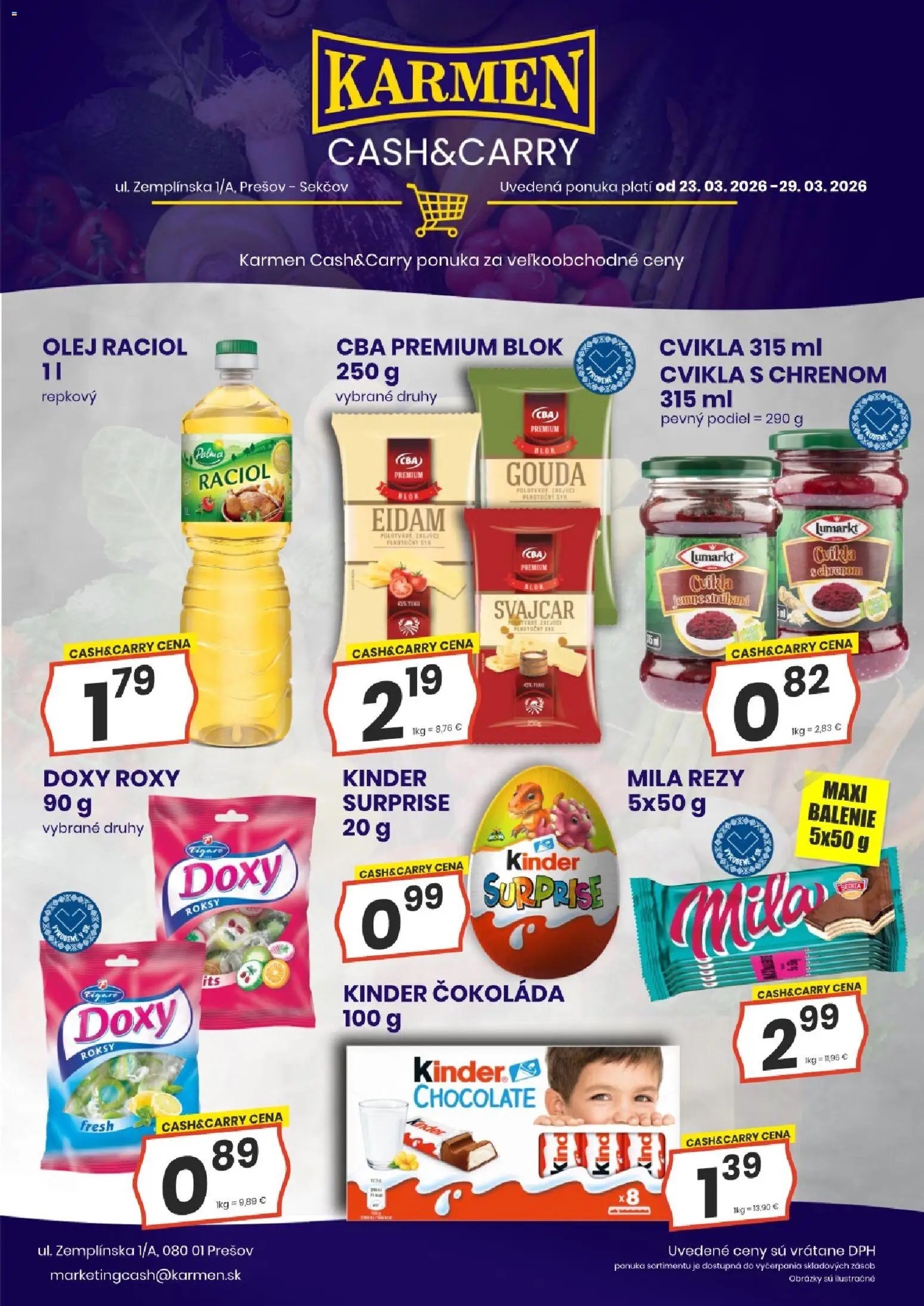 KARMEN CBA Cash & Carry (2026-03-23 - 2026-03-29) | 2